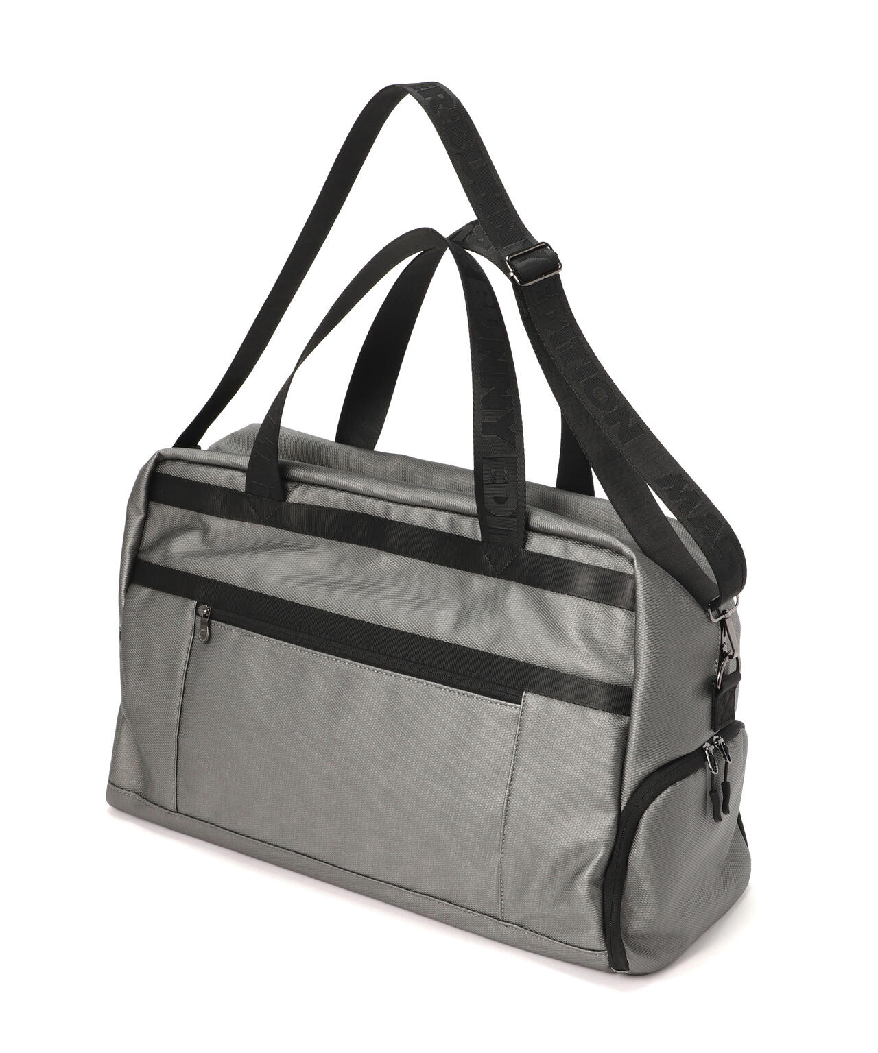 テープ使いボストンバッグ (UNISEX)