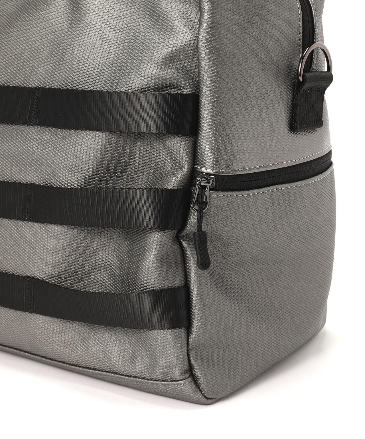 テープ使いボストンバッグ (UNISEX)