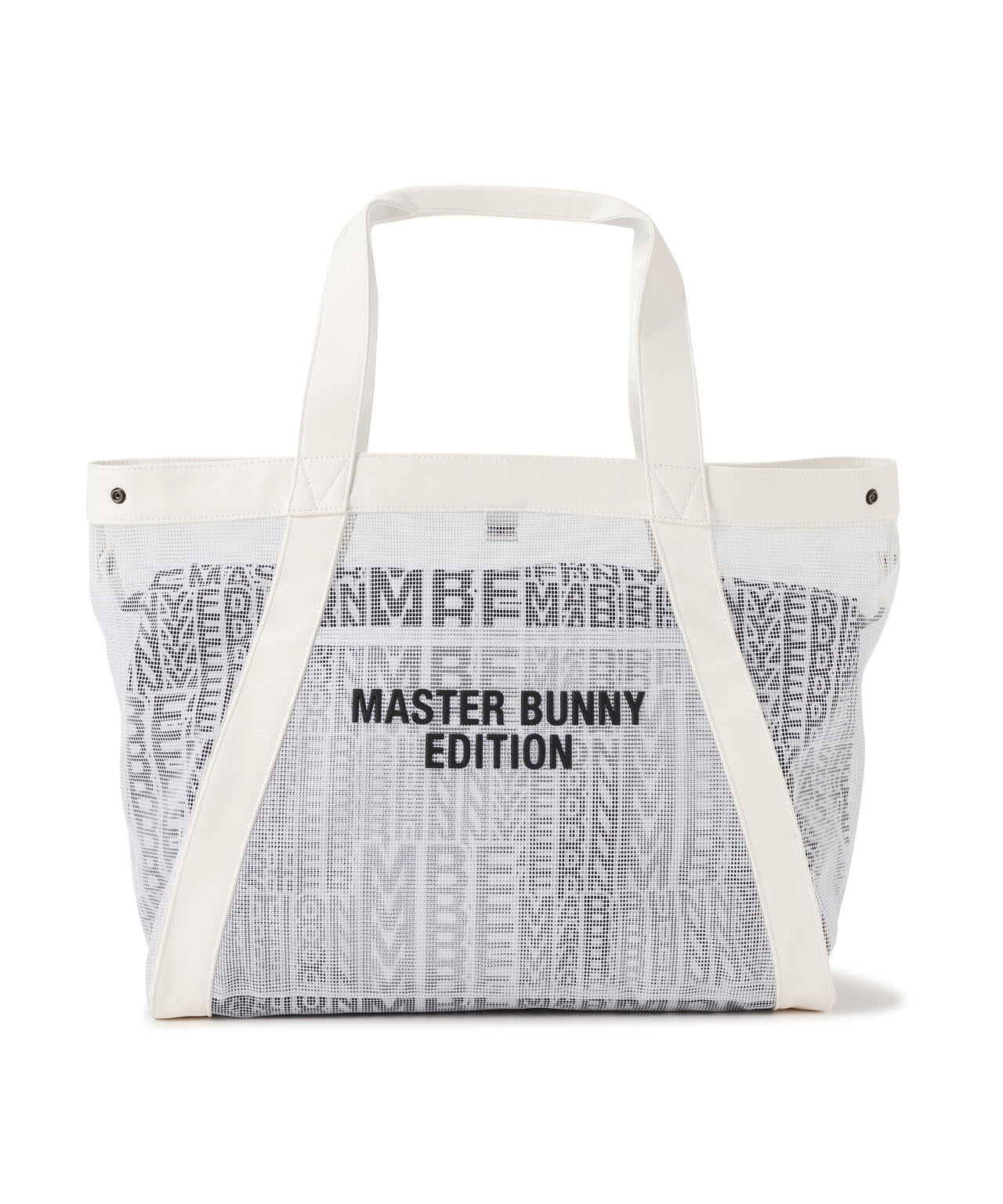 リピートロゴメッシュトートバッグ (UNISEX)