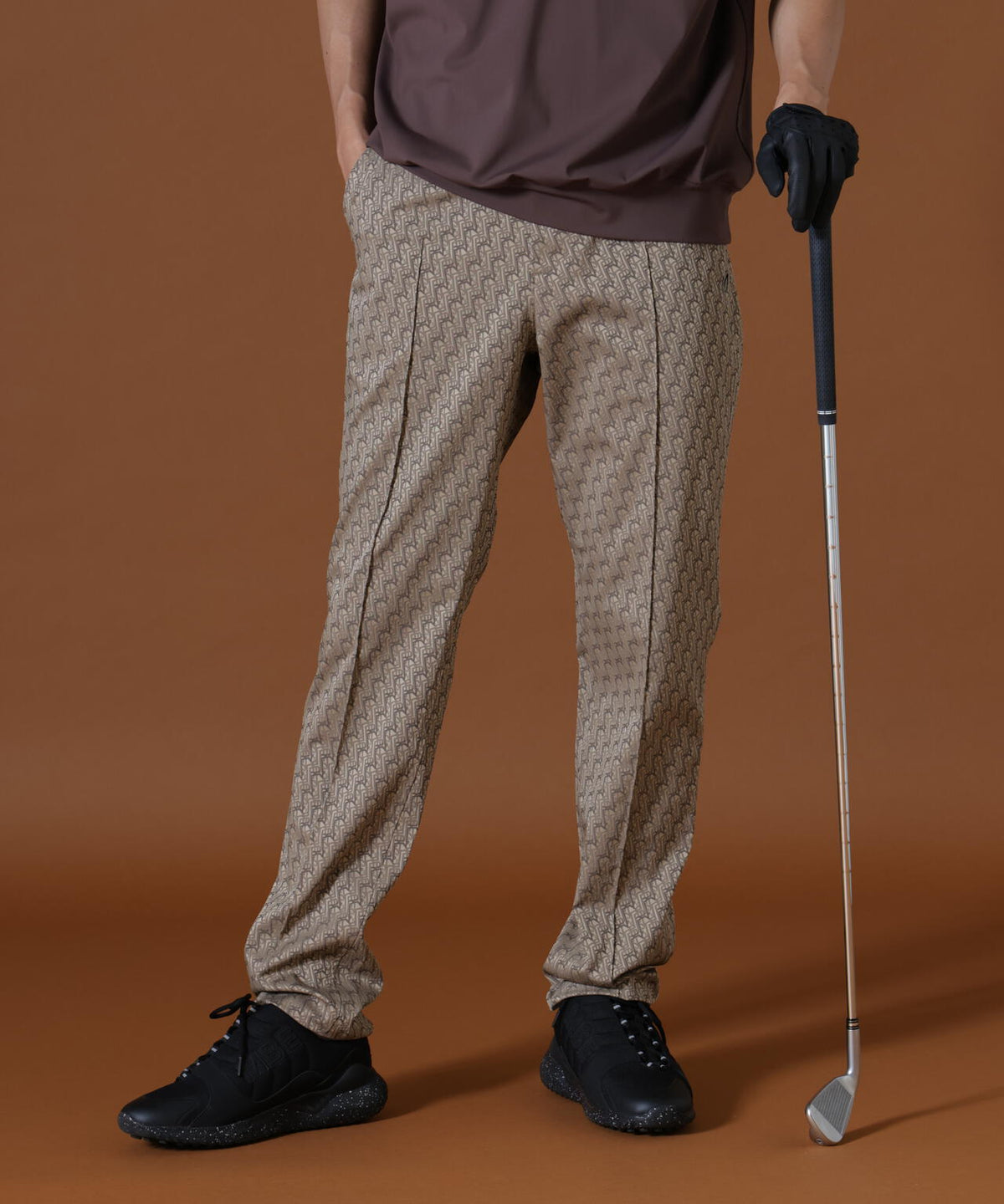 MBEジオメトリックジャガードパンツ (MENS)