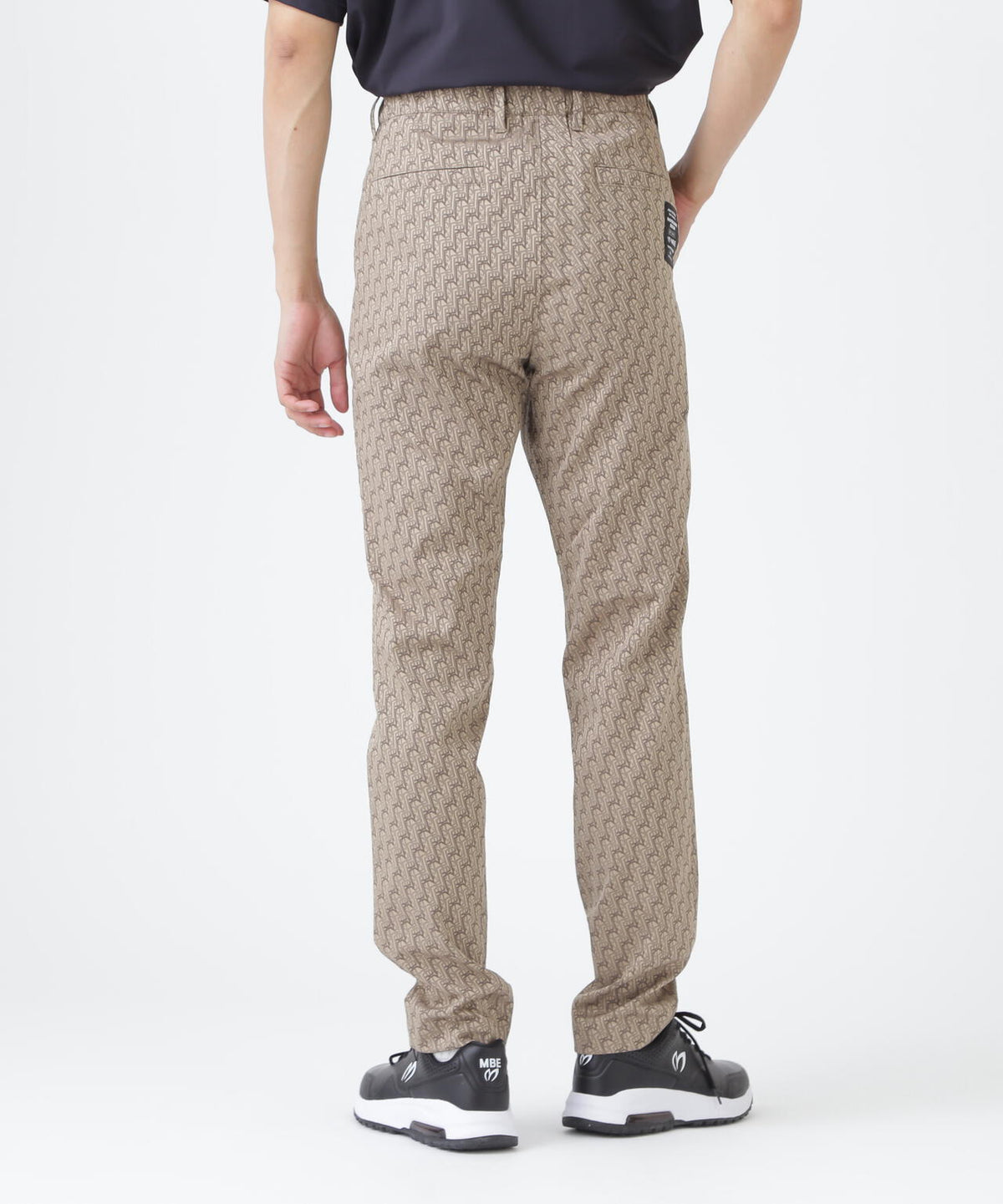 MBEジオメトリックジャガードパンツ (MENS)