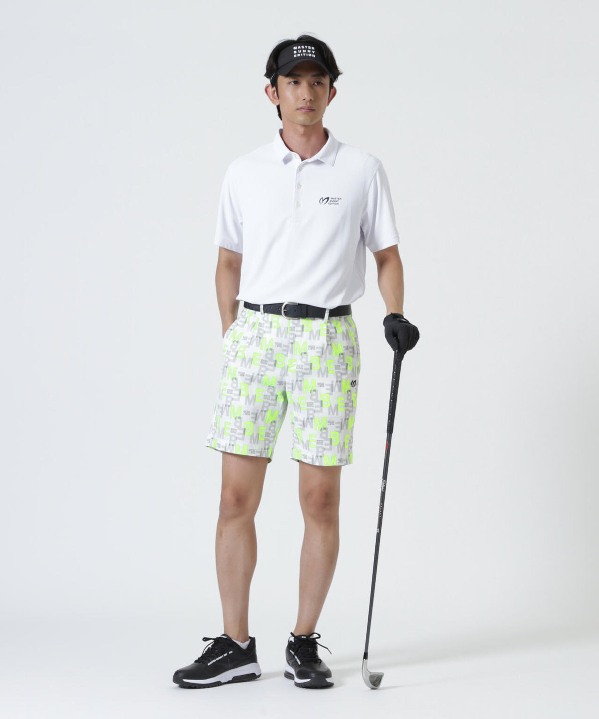 MBEプリントドビーストレッチショートパンツ