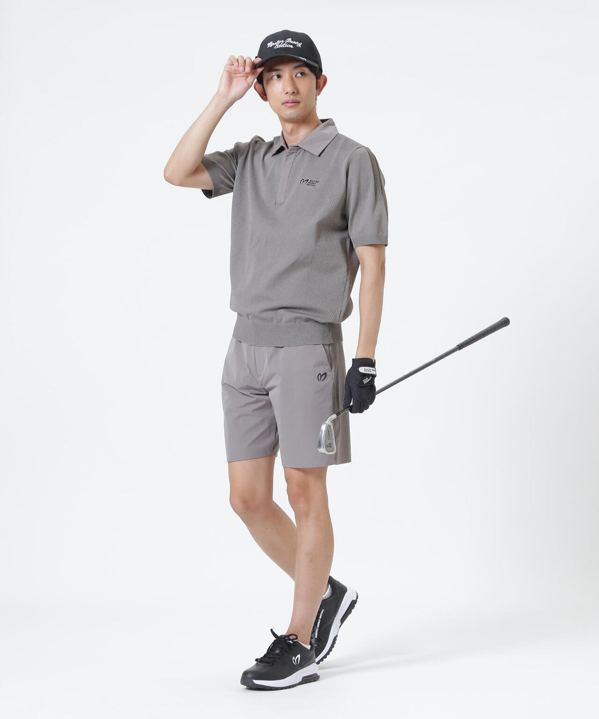 布帛切り替えショートパンツ (MENS)