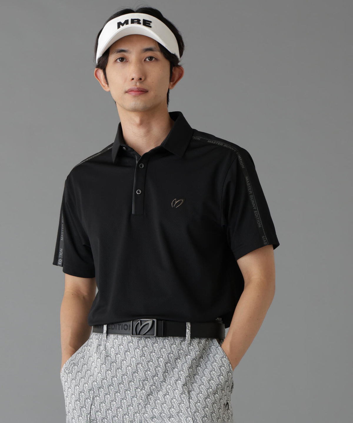 トリコット半袖ポロシャツ (MENS)