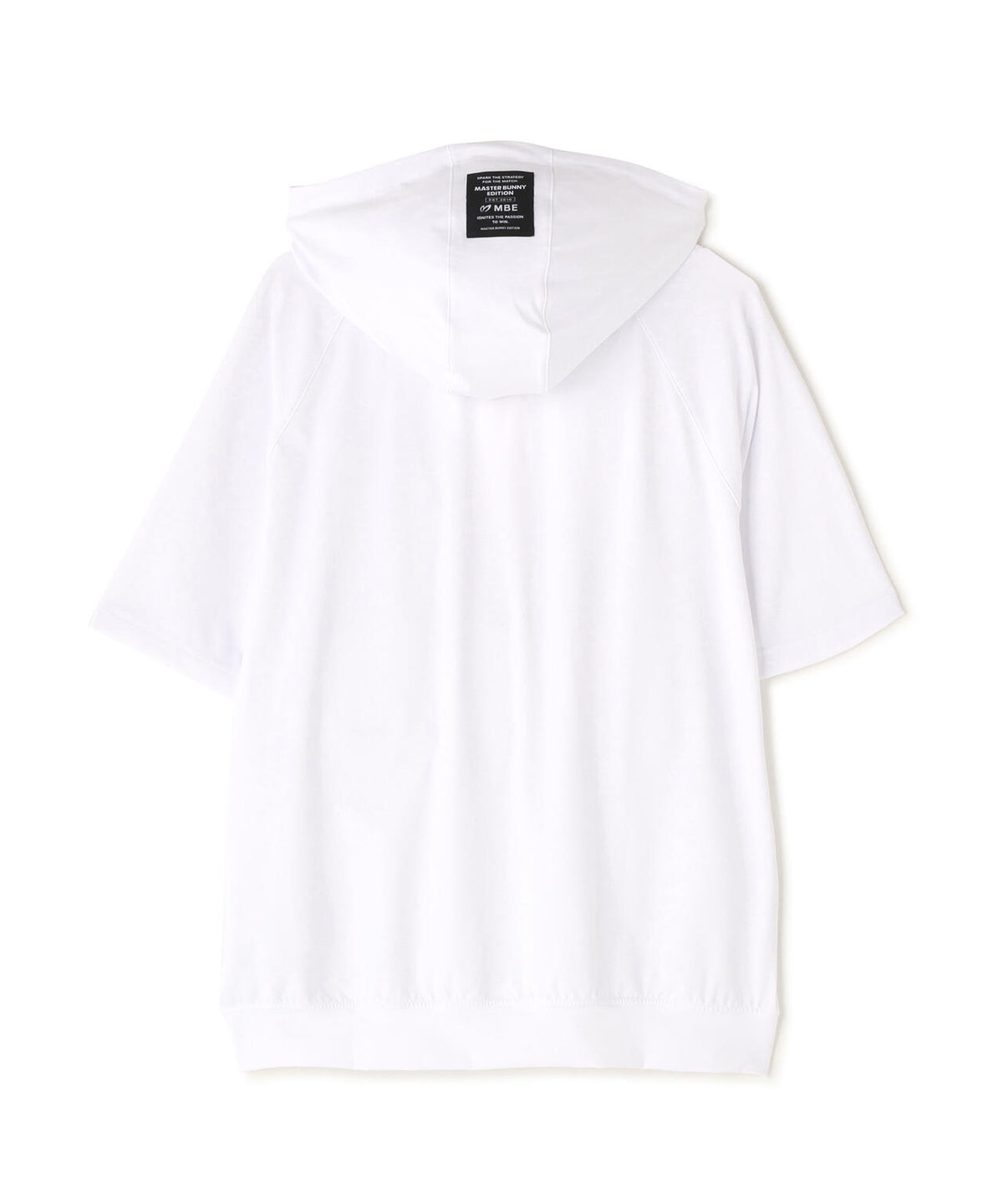 Nyベアムース半袖ハーフジップフーディプルオーバー (MENS)