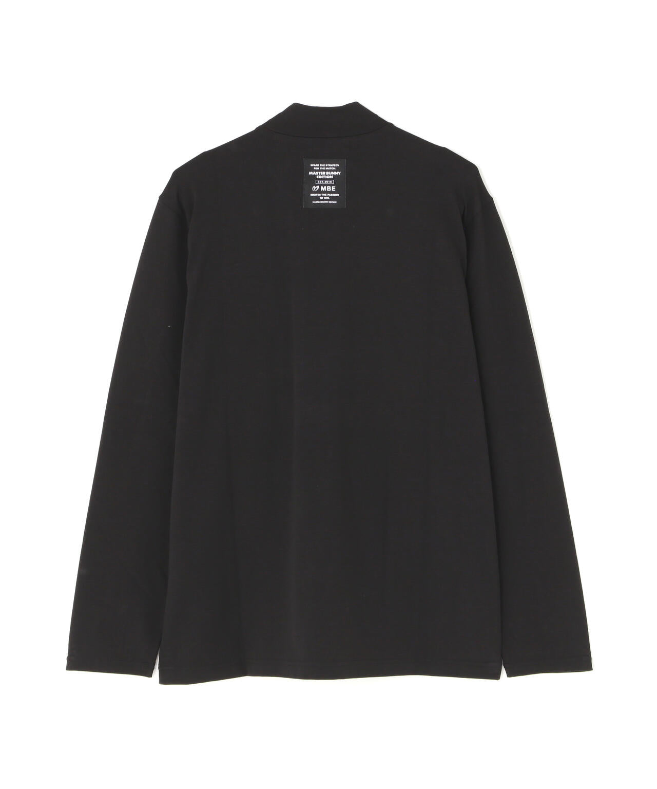 スーピマベア天長袖ハイネックカットソー (MENS)