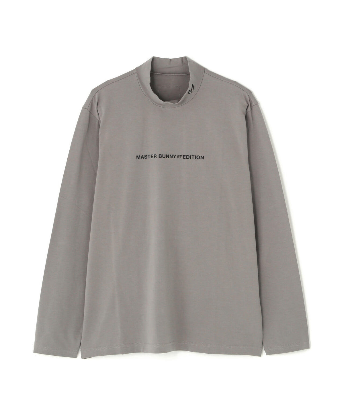 スーピマベア天長袖ハイネックカットソー (MENS)