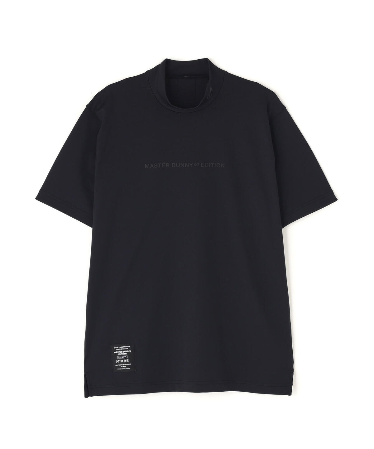 トリコットメッシュ半袖ハイネックカットソー (MENS)