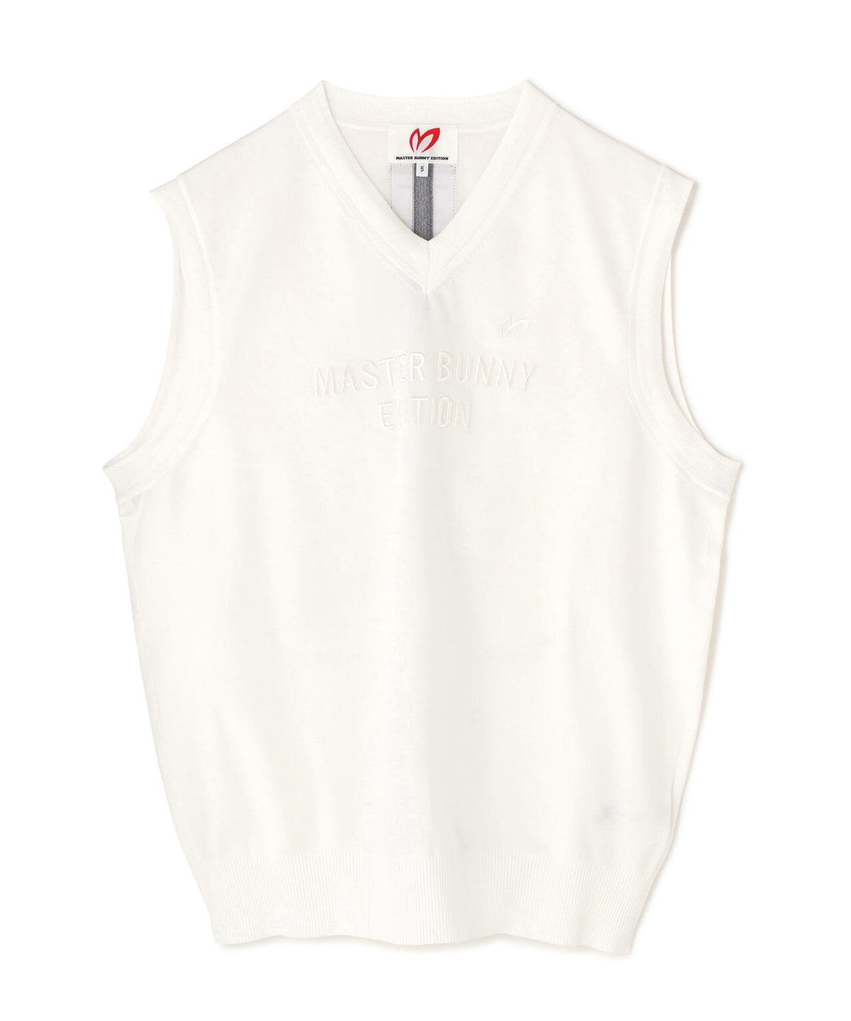 Vネックニットベスト (MENS)