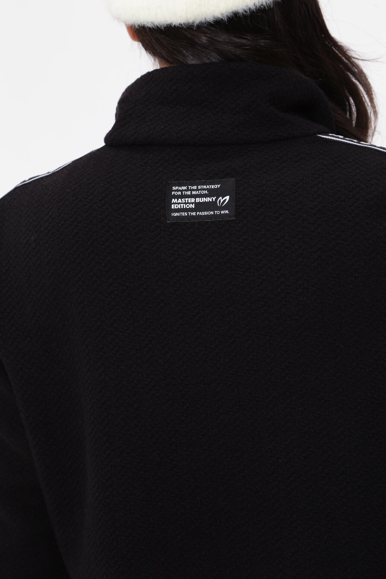 エコロジスタ ヘリンボンWフェイス トラックジャケット