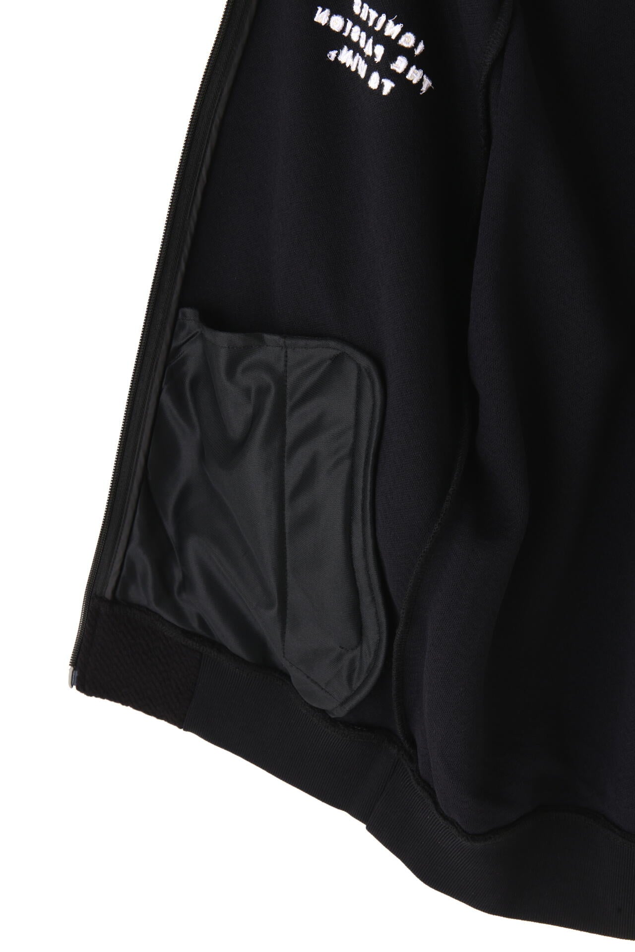 エコロジスタ ヘリンボンWフェイス トラックジャケット