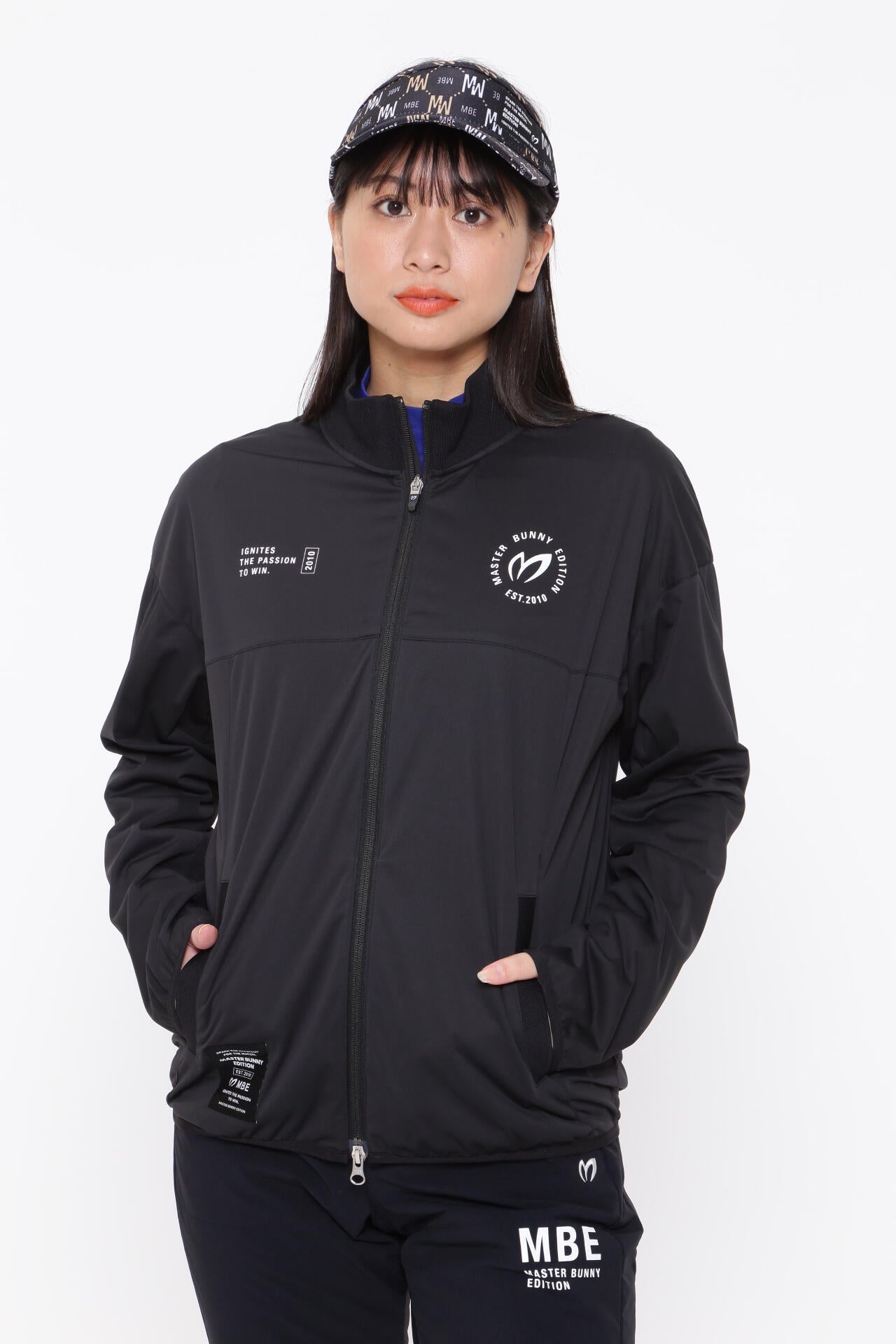 ポリエステルドビーストレッチコーティング ツインスニードジャック