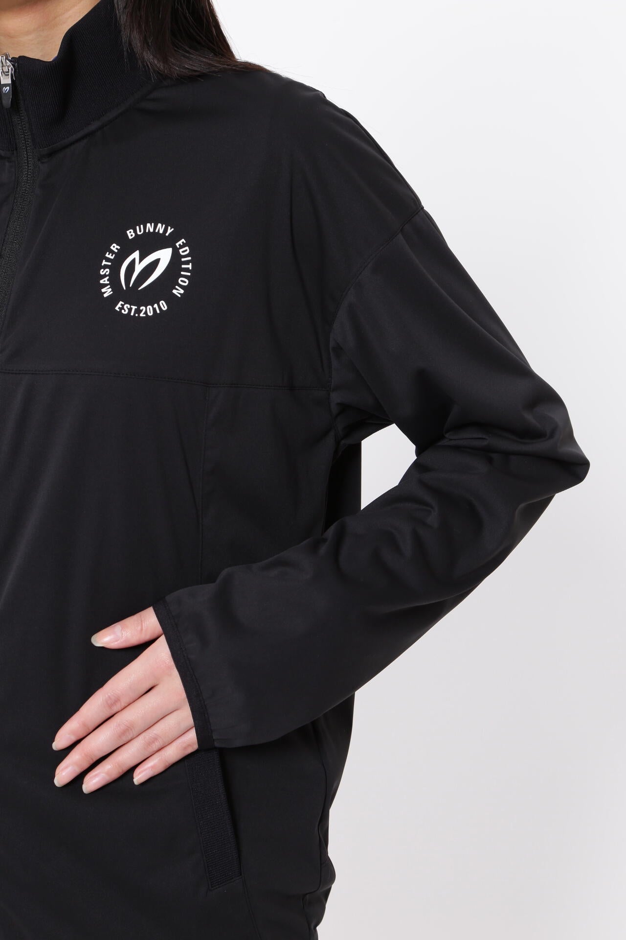 ポリエステルドビーストレッチコーティング ツインスニードジャック