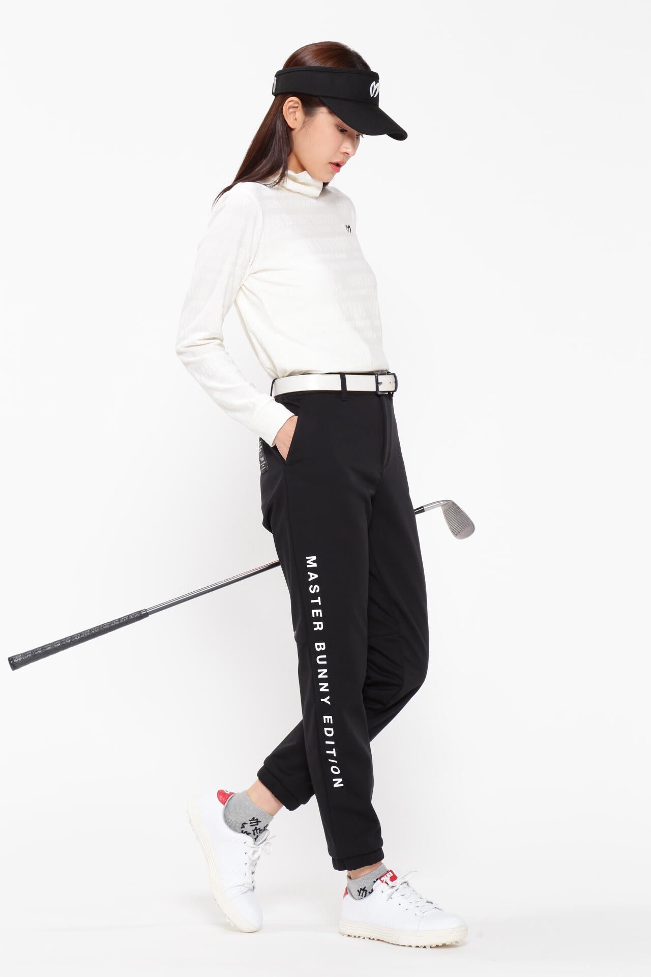 ニットボンディング ジョガーパンツ