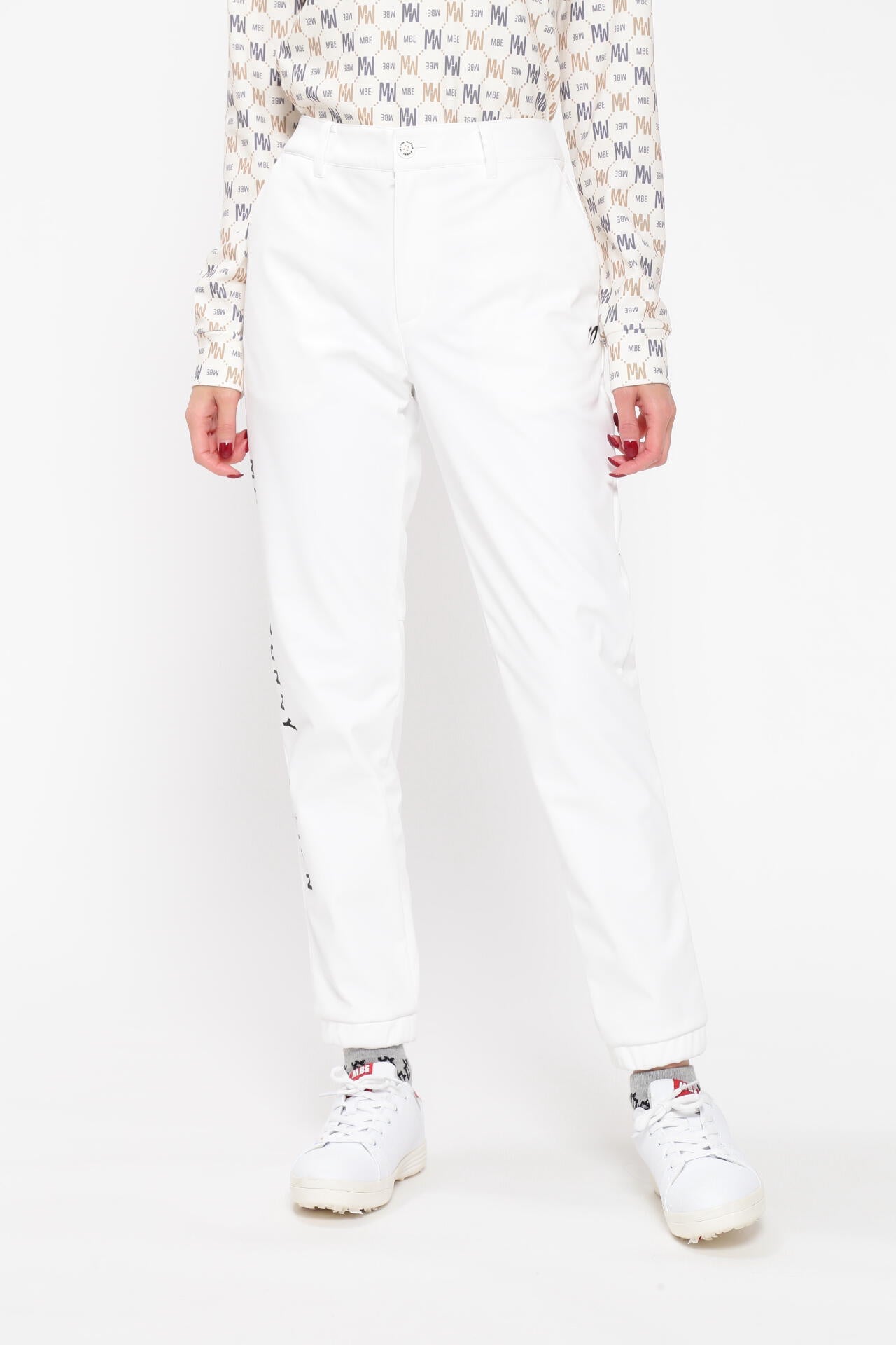 ニットボンディング ジョガーパンツ