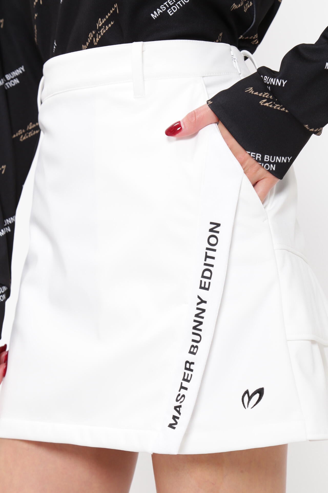 ニットボンディング スカート