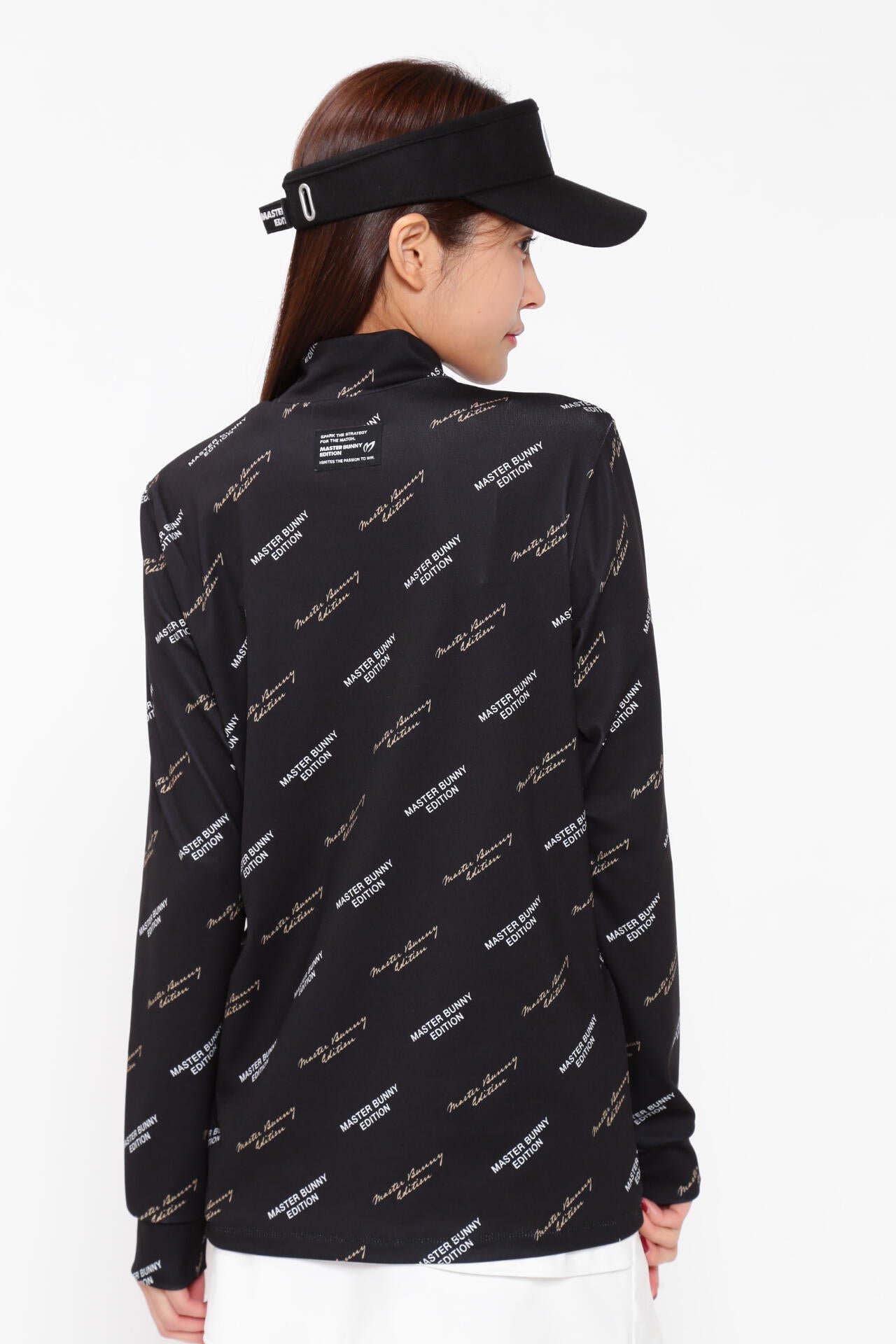 スムース裏起毛 ハイネックカットソープルオーバー <MBEバイアスロゴ/モノグラム柄>