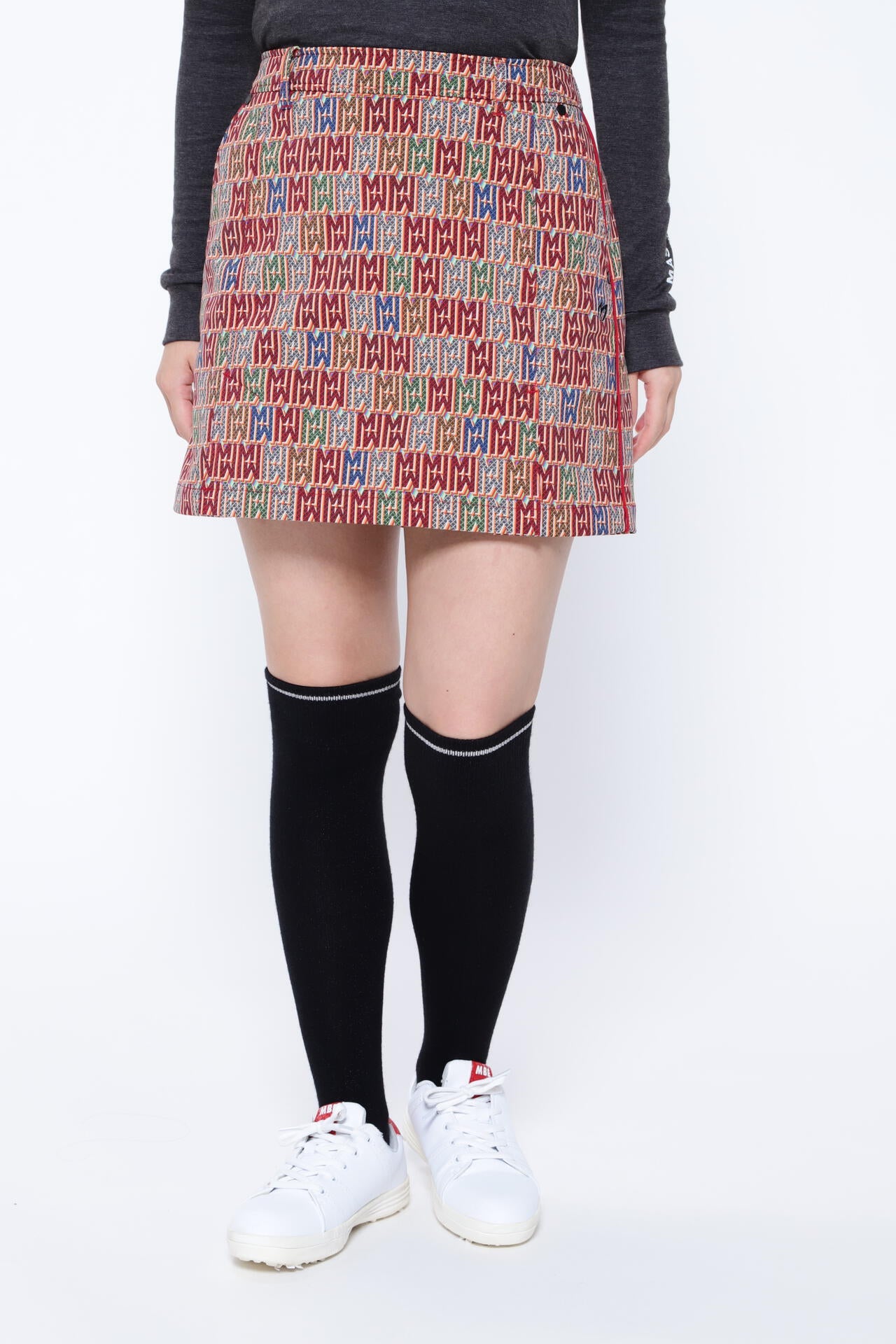 MMプリントボンディングスカート