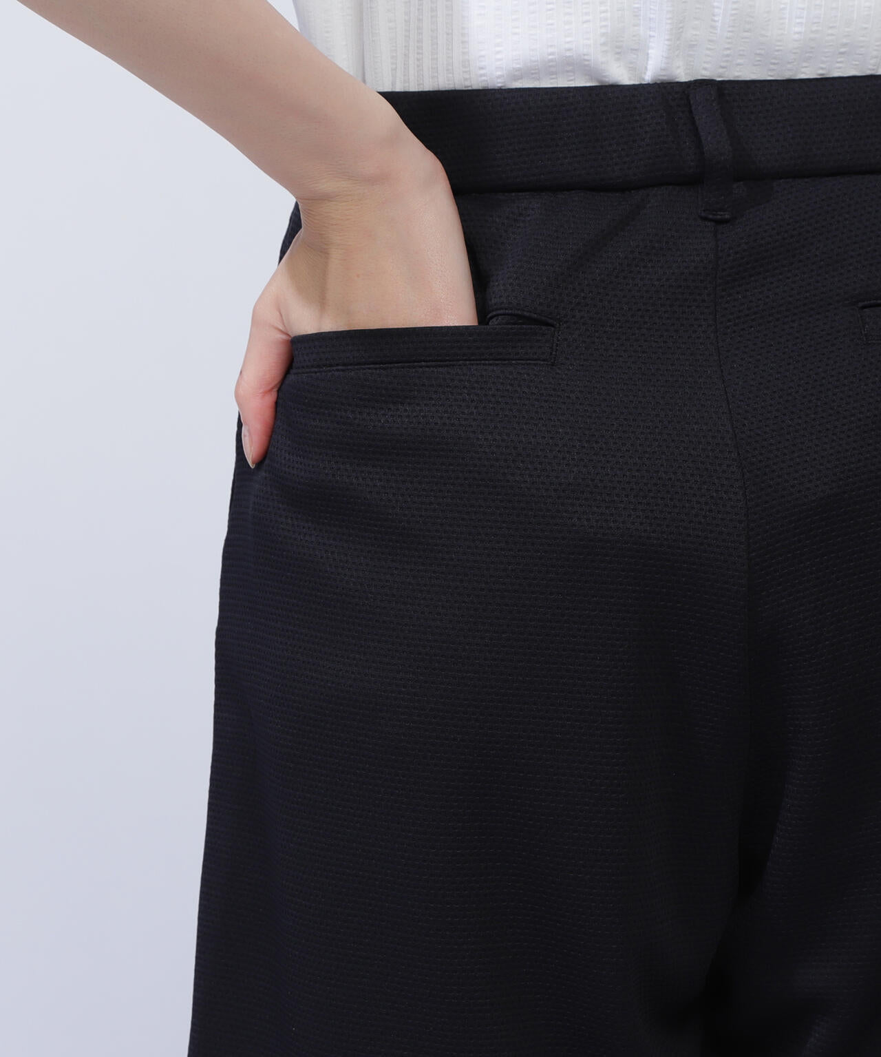 ワッフルジャージUVショートパンツ