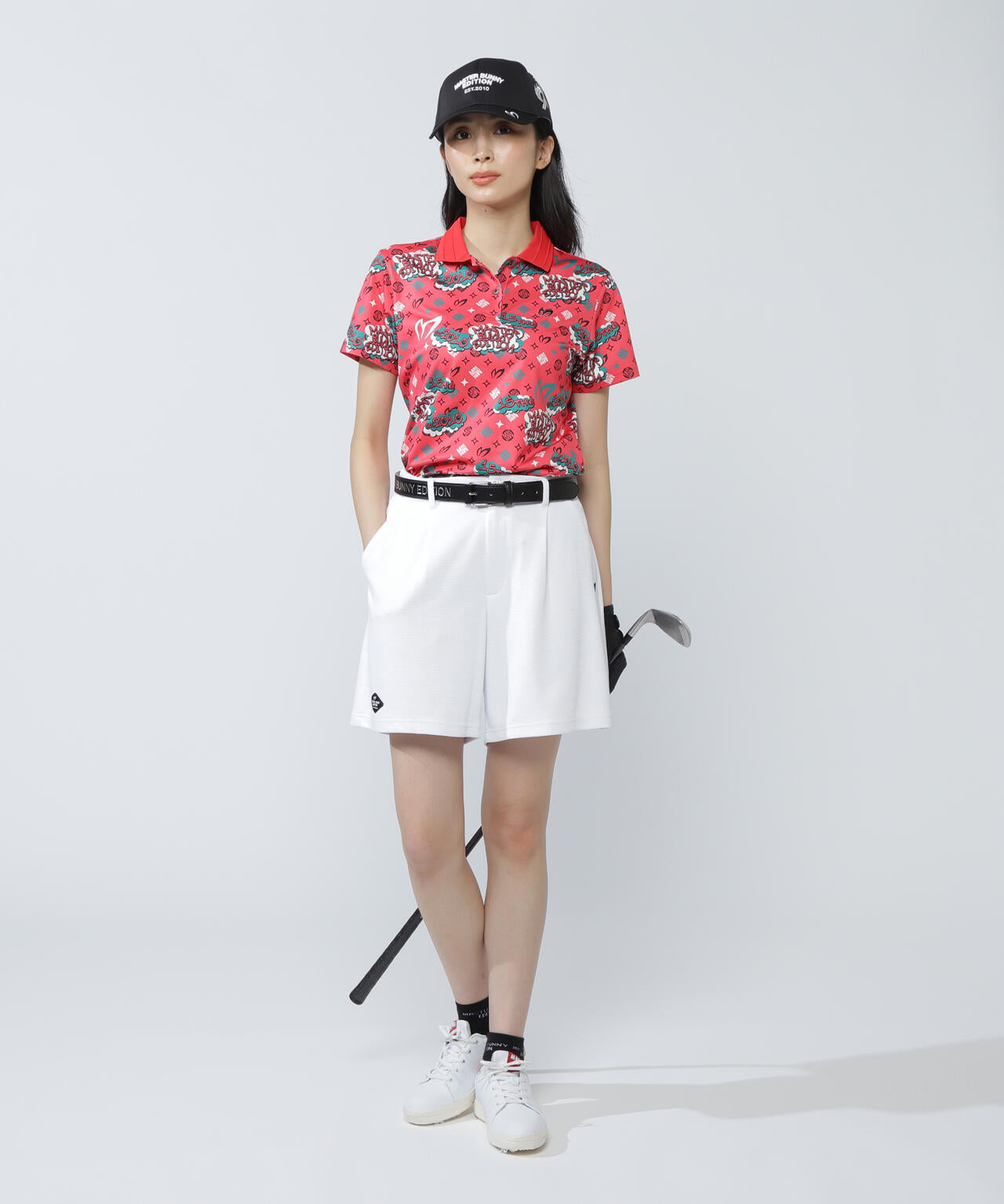 ワッフルジャージUVショートパンツ