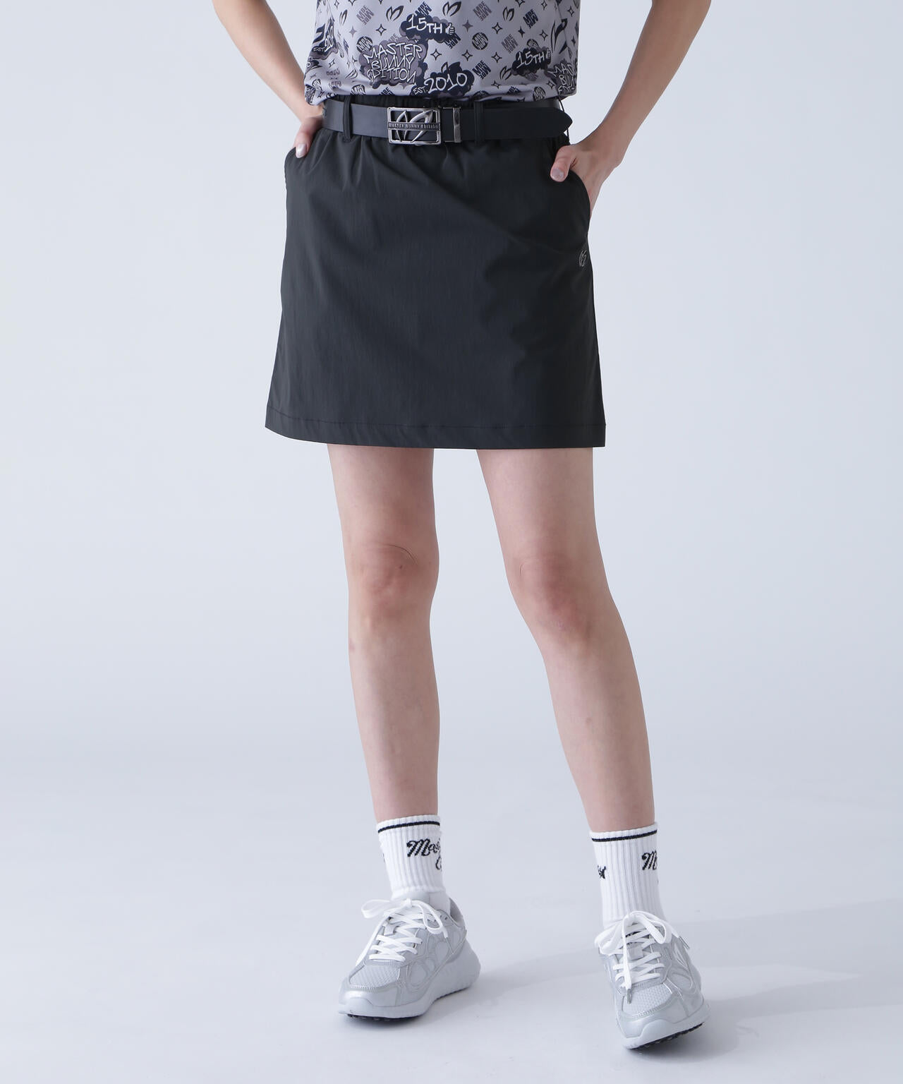 ナイロンストレッチスカート