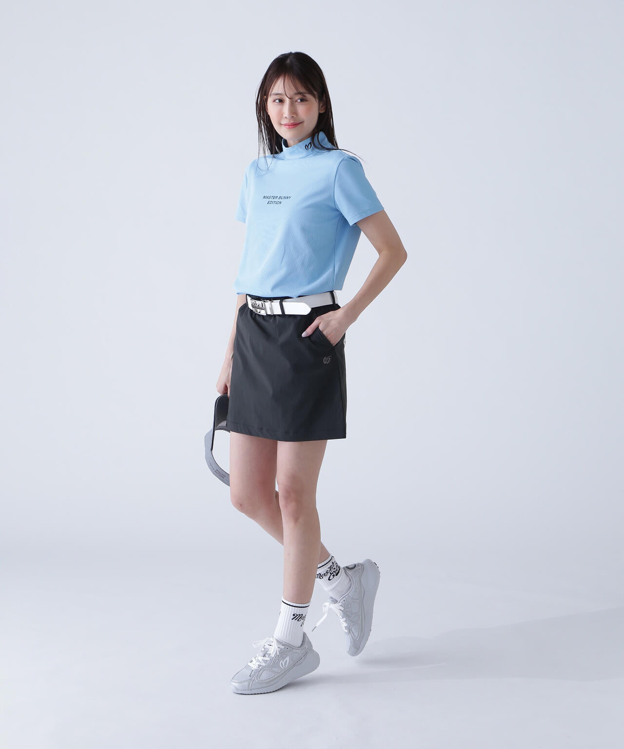 ナイロンストレッチスカート