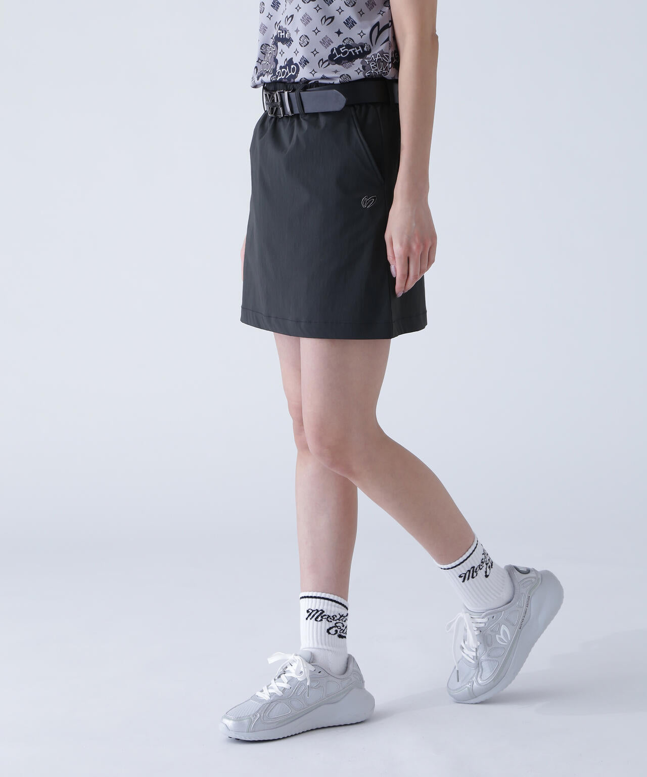 ナイロンストレッチスカート