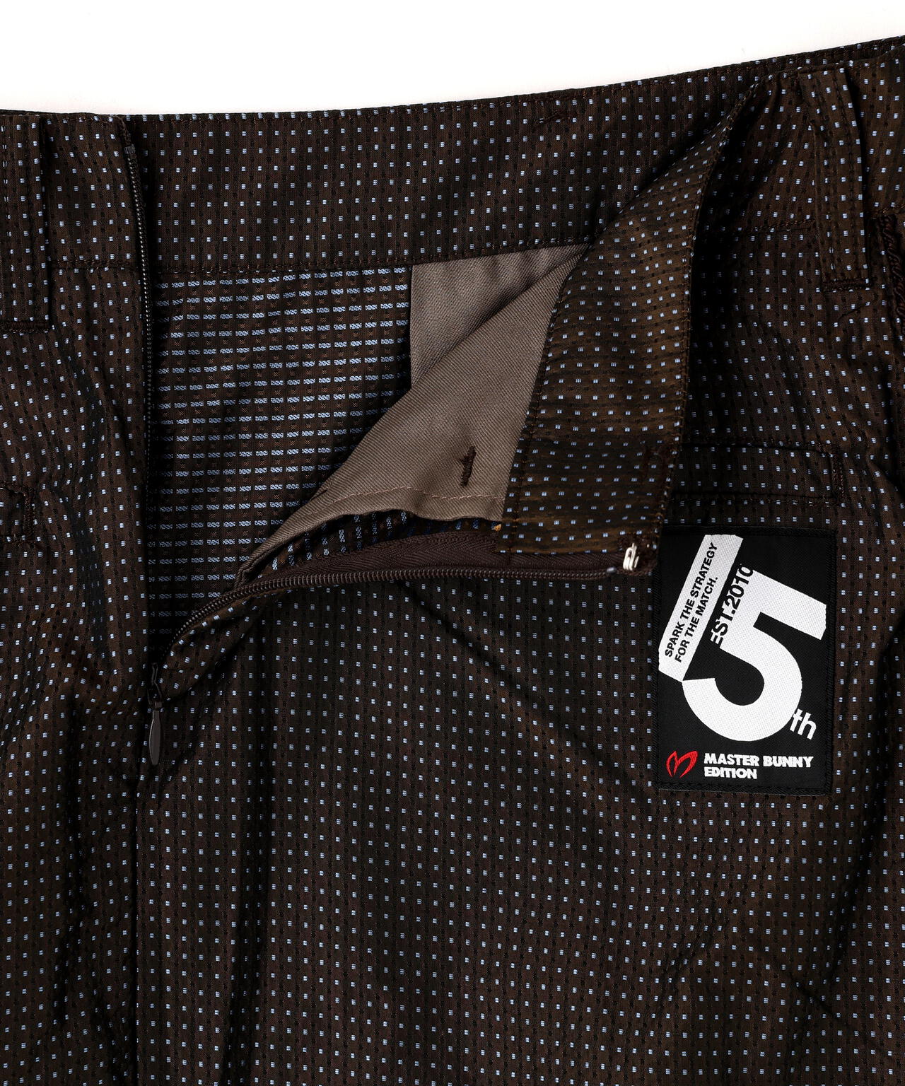 メモリータフタ刺し子スカート