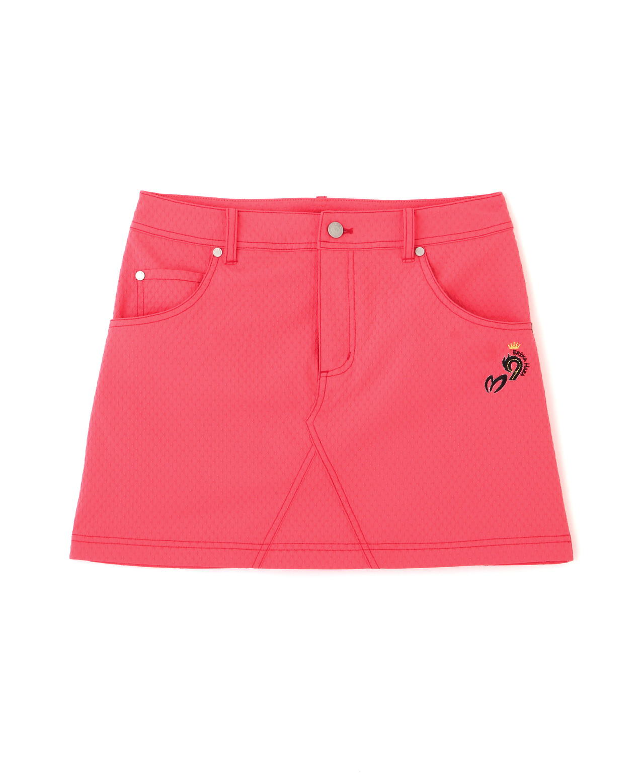 【原プロアイコン】つぶつぶストレッチ5ポケットスカート