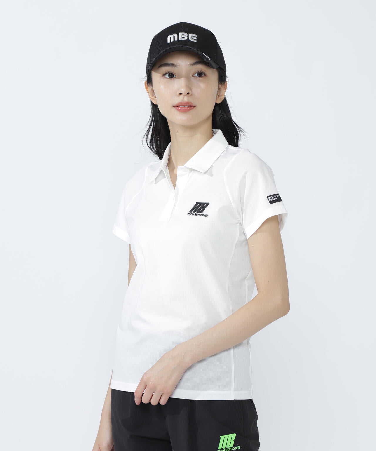 ハイストレッチメッシュ半袖ポロシャツ <AddElm>