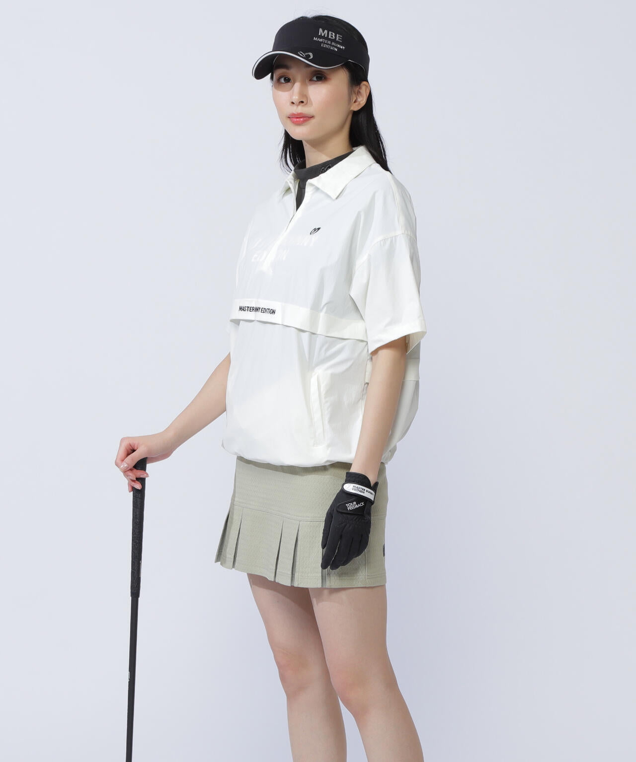 ナイロンストレッチプルオーバー