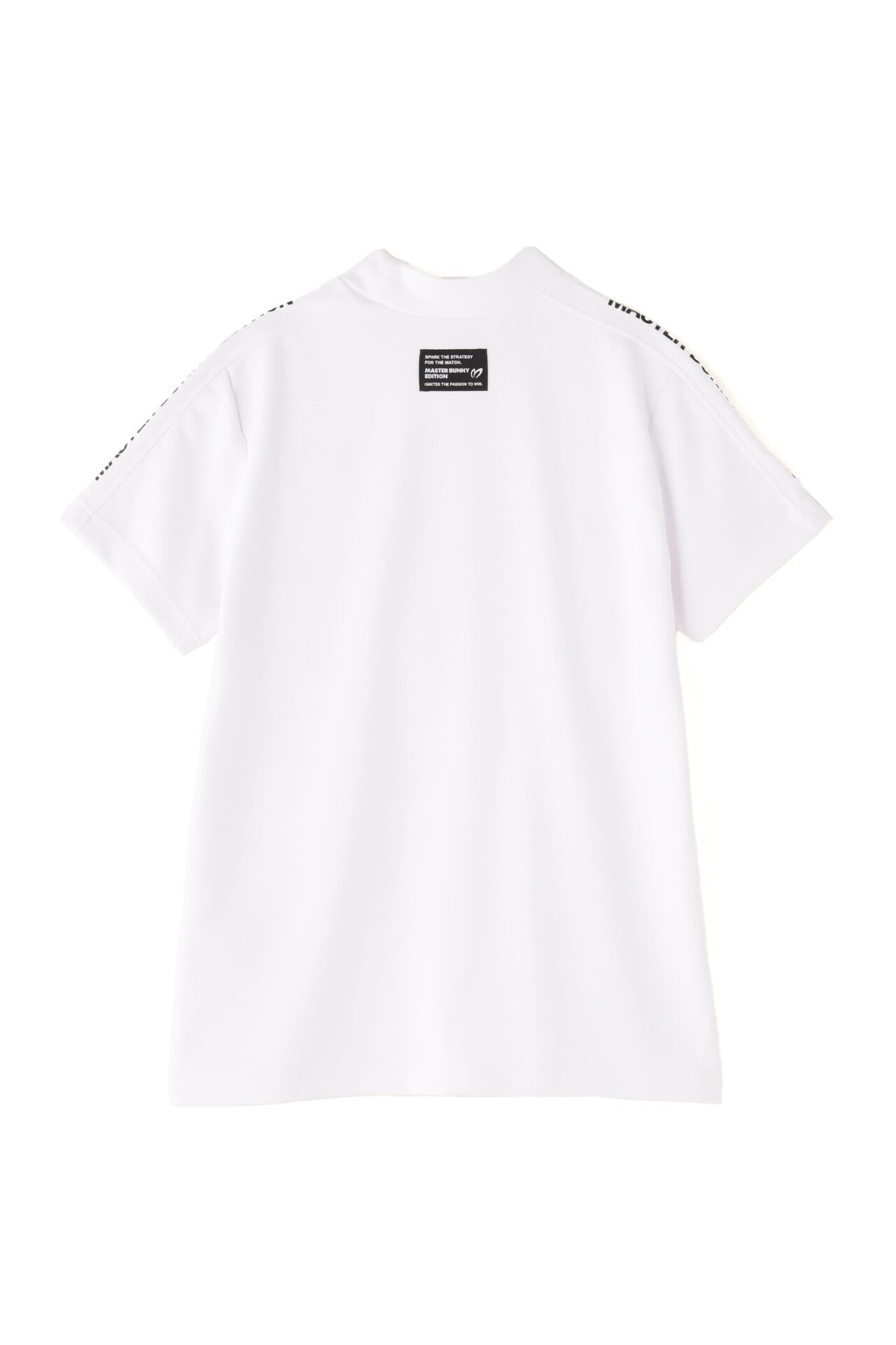 裏ワッフルジャージ半袖モックネックカットソー