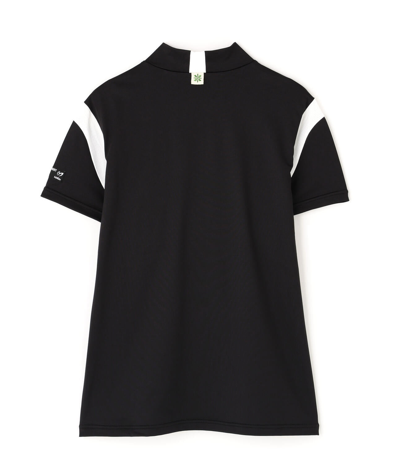 ハイストレッチメッシュ半袖ハイネックカットソー <AddElm>