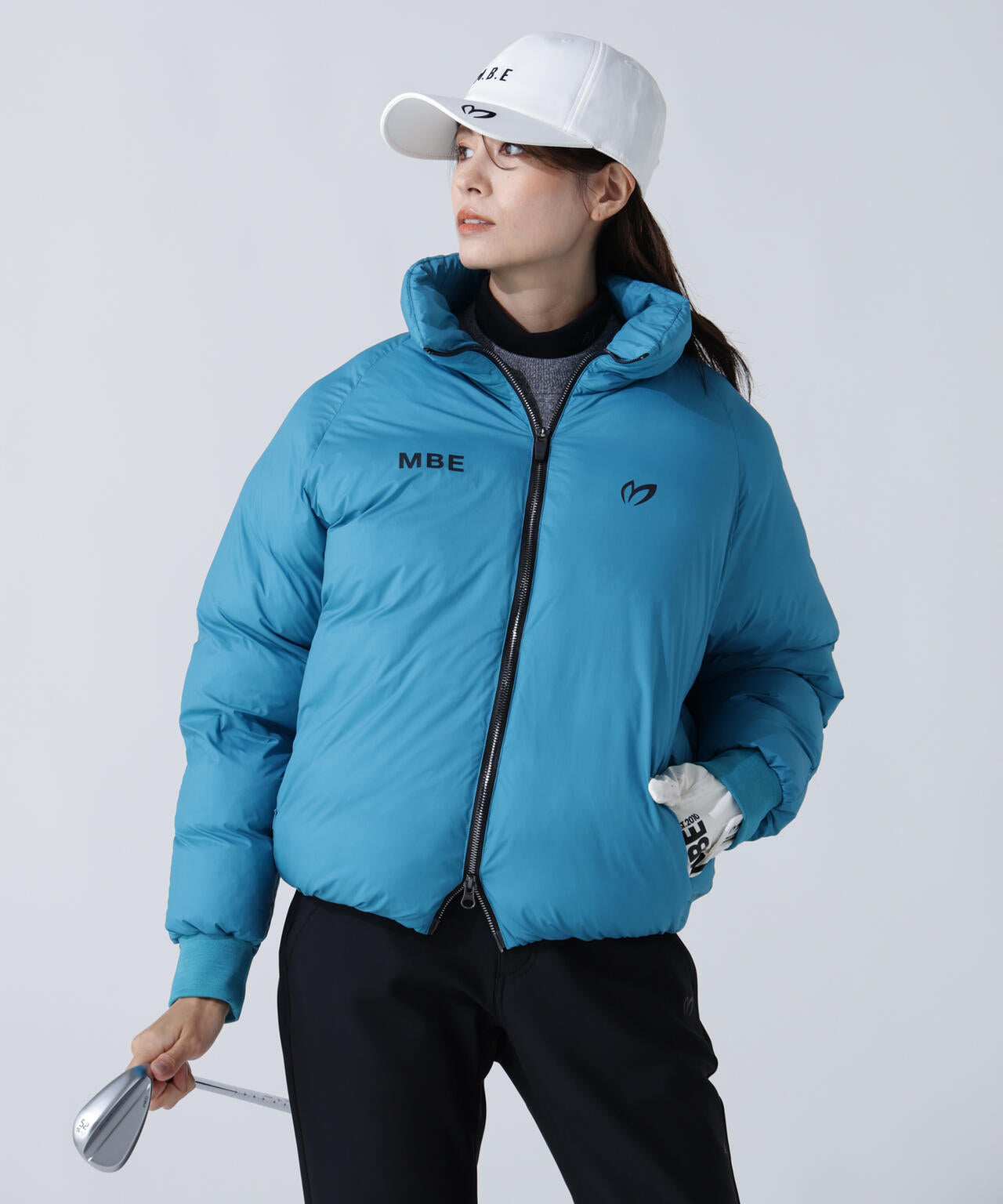 ダントツ撥水中綿ジップアップブルゾン