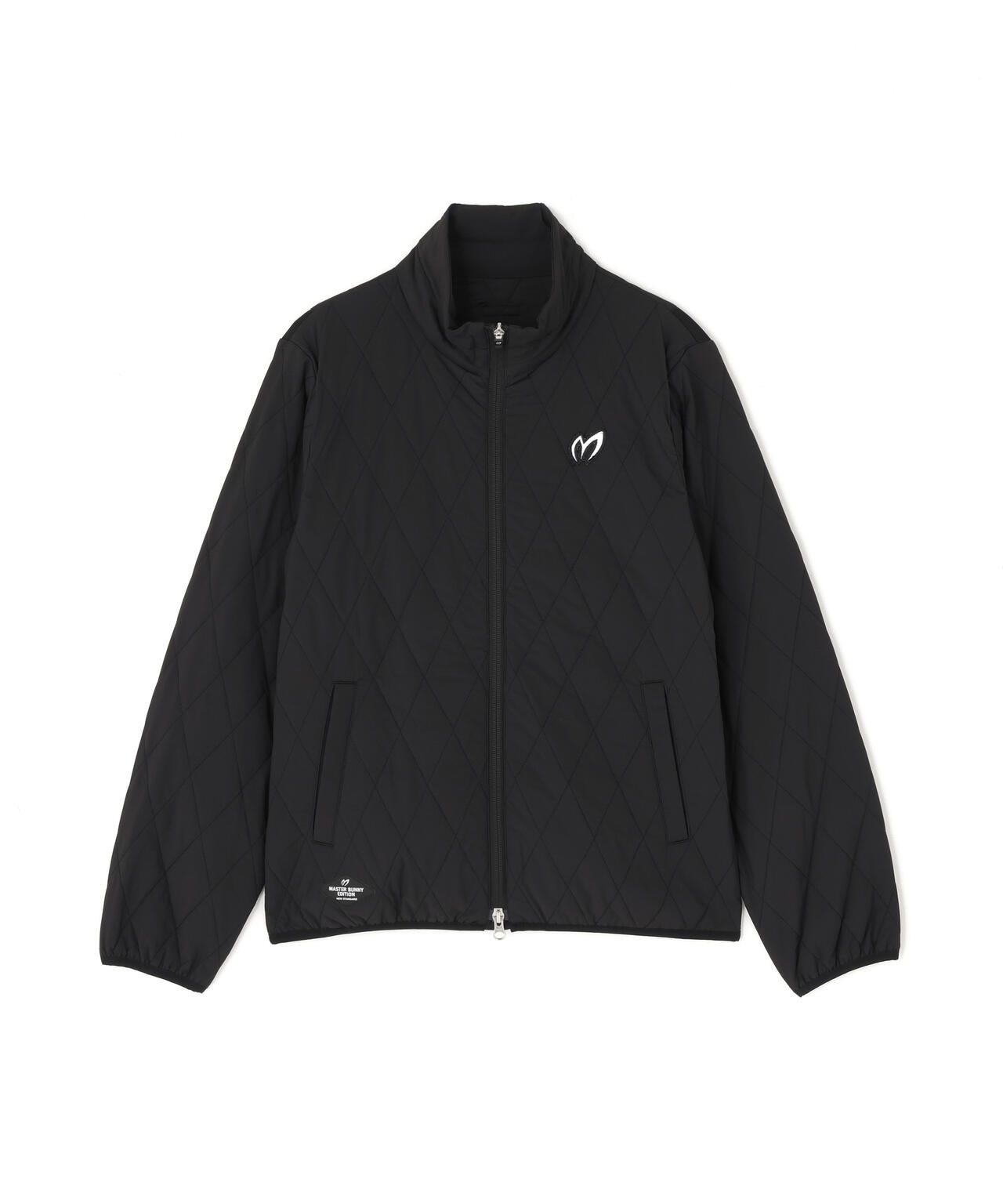 ナイロンタフタ中綿ジップアップブルゾン