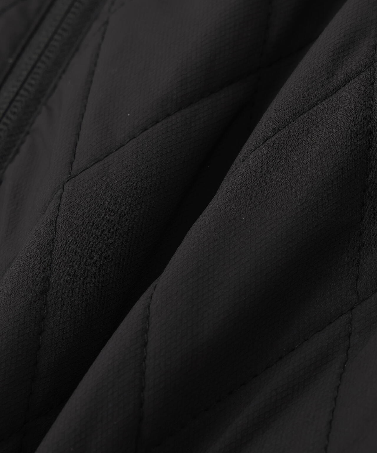 ナイロンタフタ中綿ジップアップブルゾン