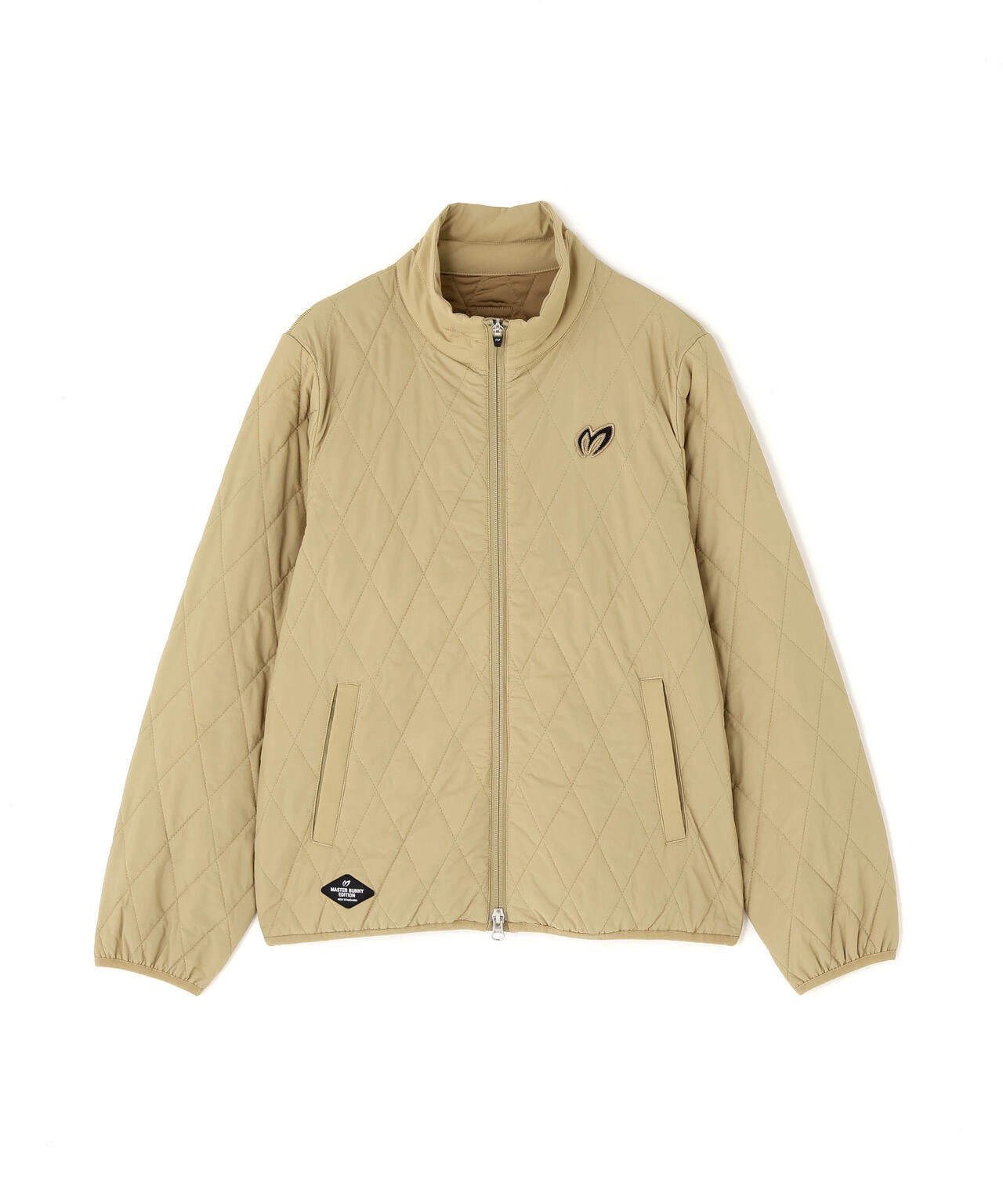 ナイロンタフタ中綿ジップアップブルゾン