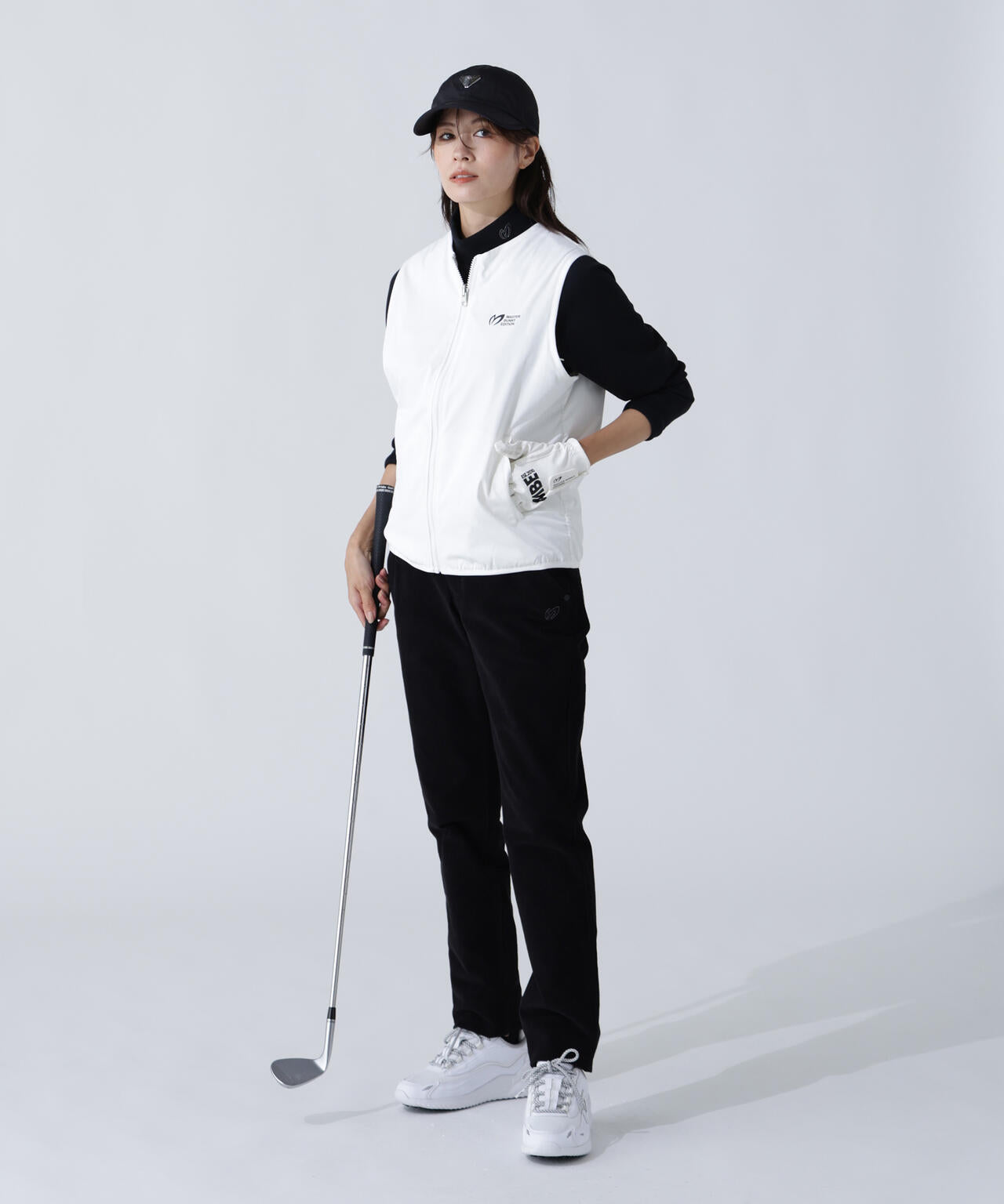 ストレッチリップストップ×高密度ツイル レイヤードフーディブルゾン