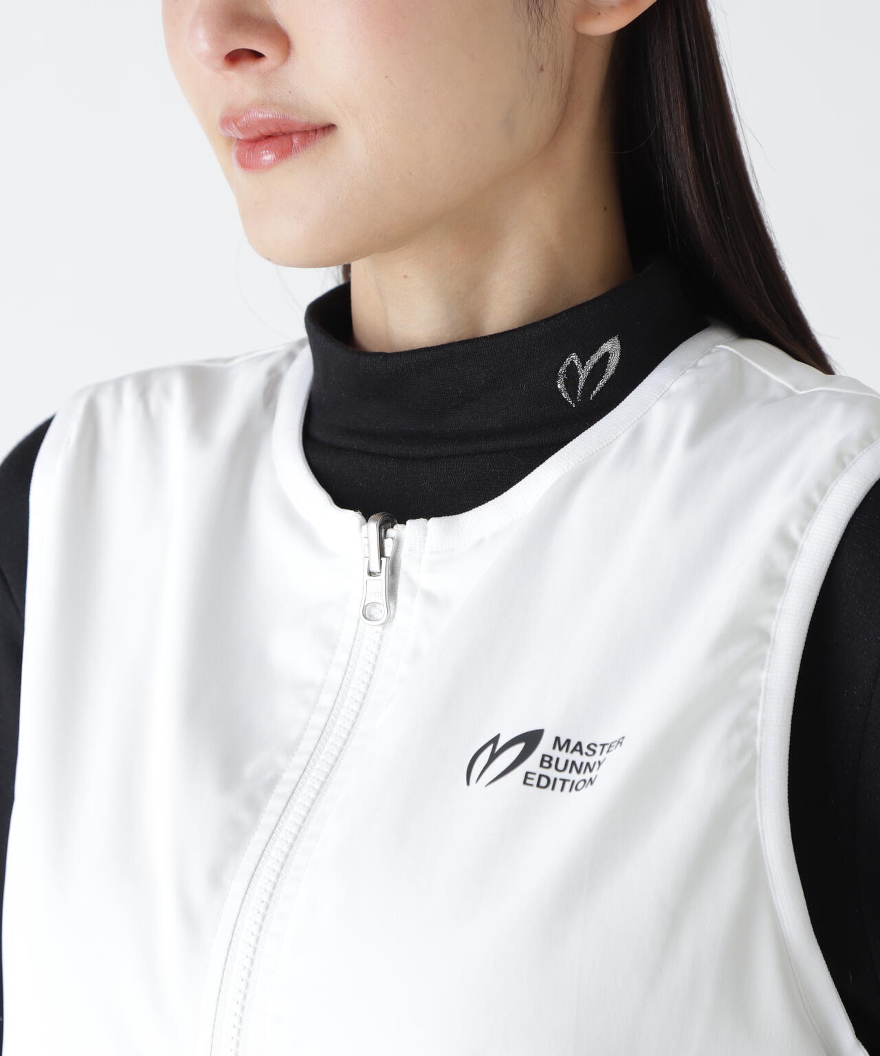 ストレッチリップストップ×高密度ツイル レイヤードフーディブルゾン