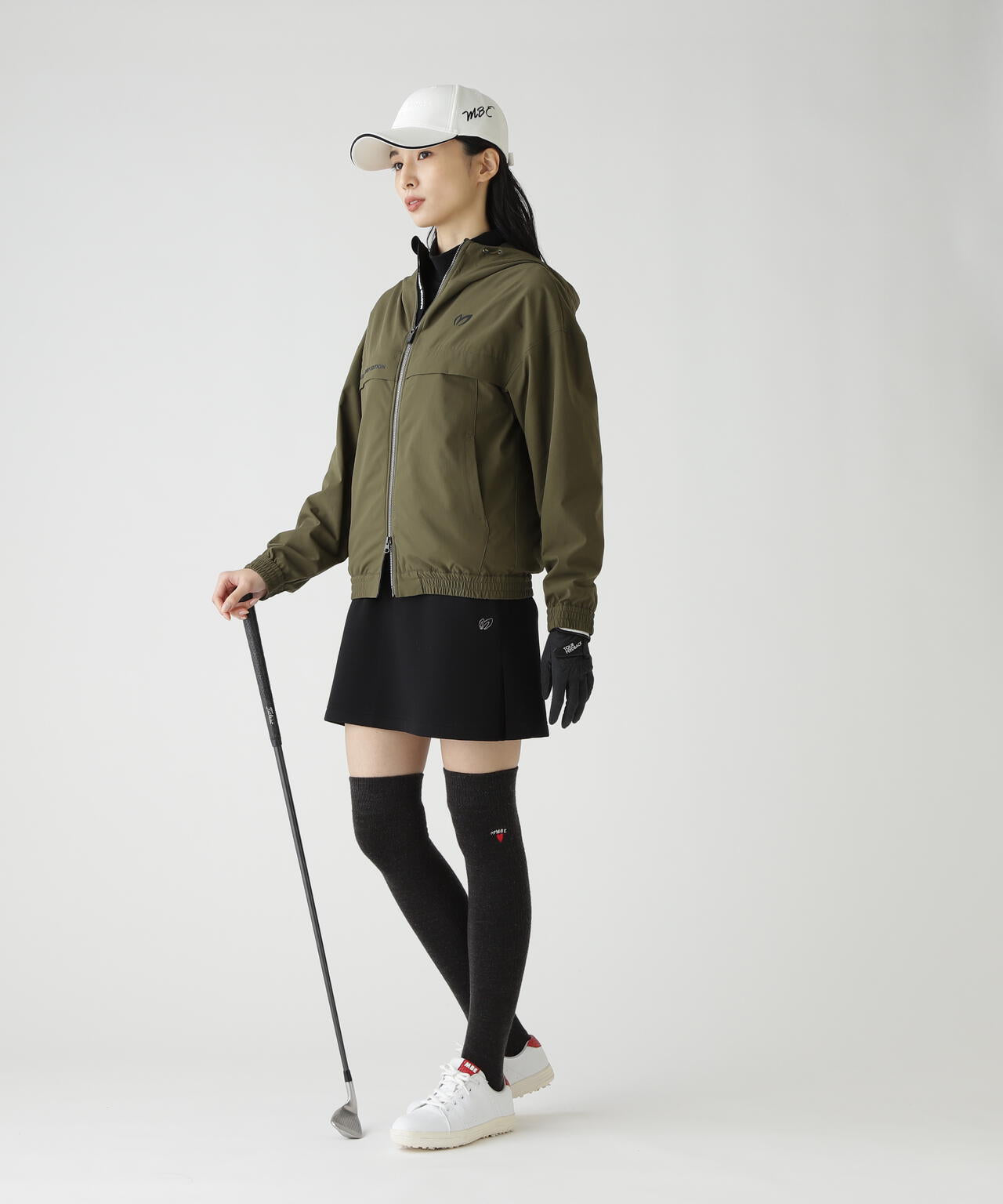 ストレッチリップストップ×高密度ツイル レイヤードフーディブルゾン