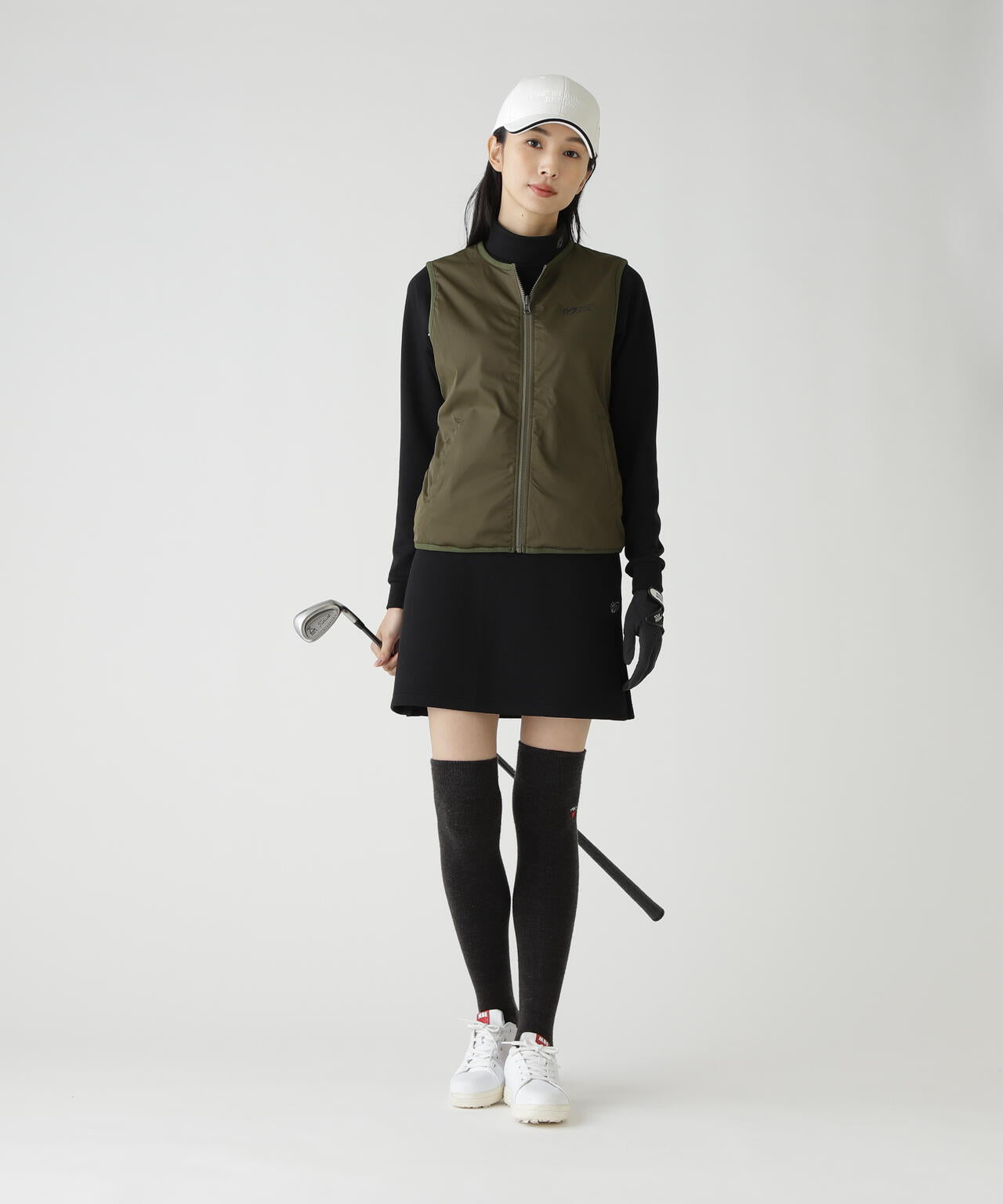 ストレッチリップストップ×高密度ツイル レイヤードフーディブルゾン