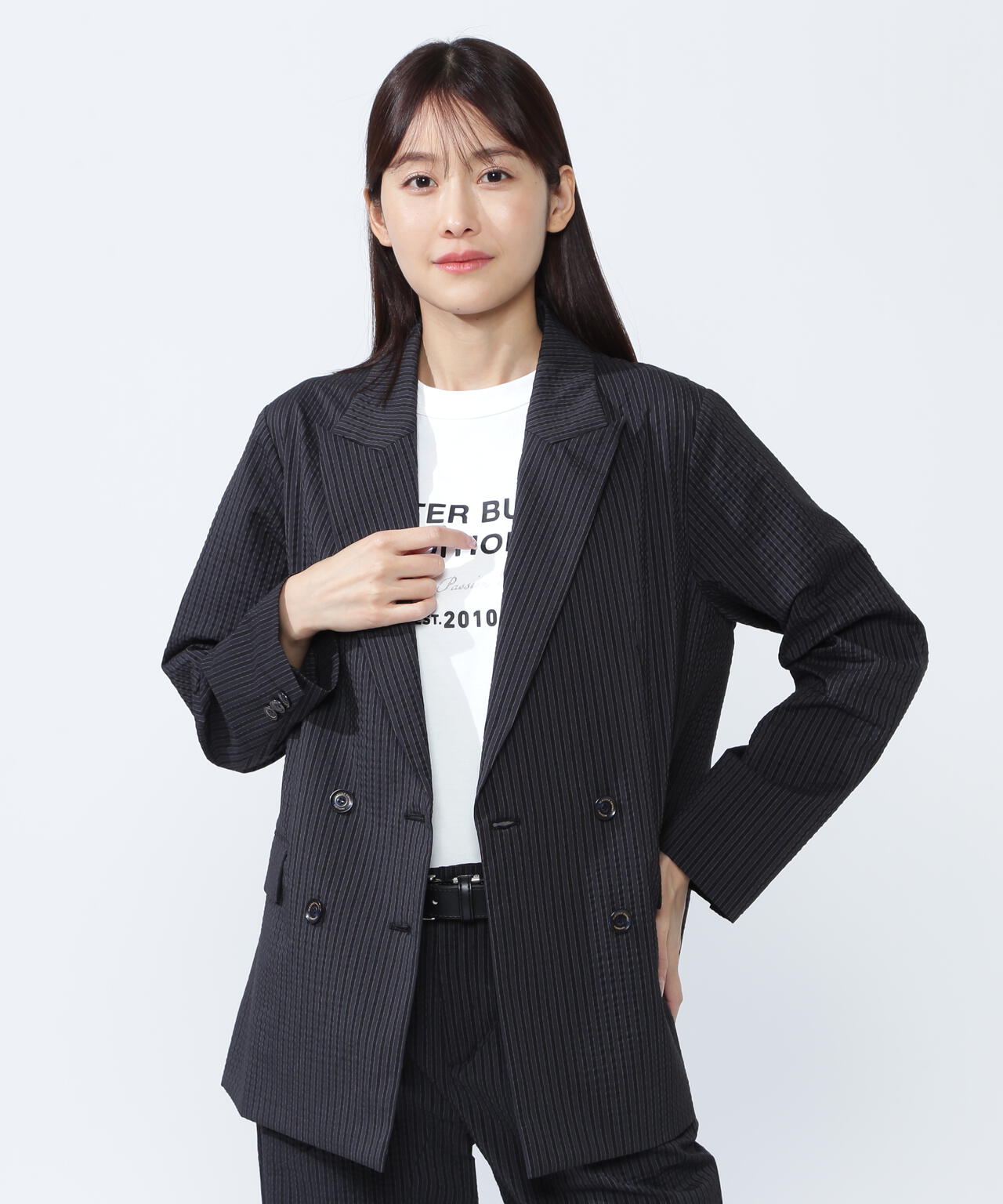 ストライプジャケット