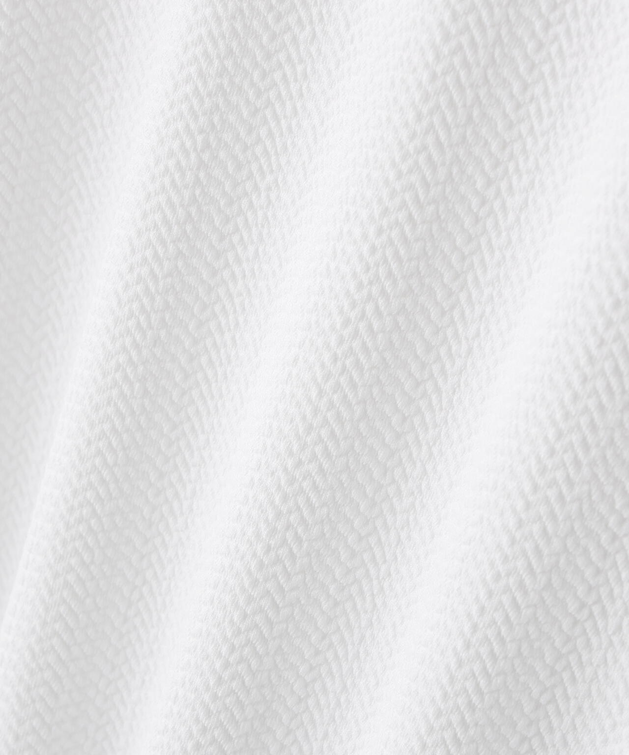 ポリストライプハイネックワンピース