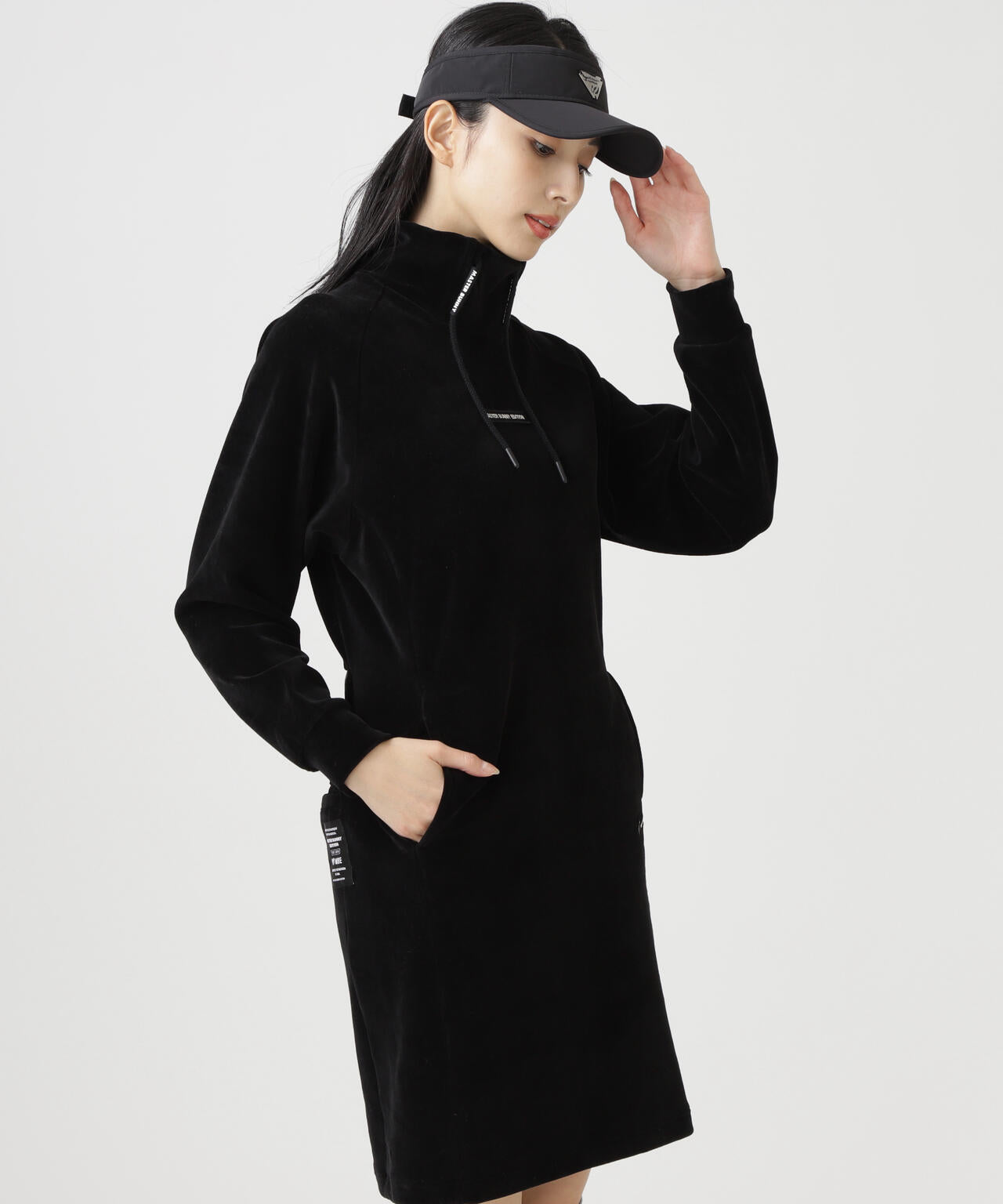 ベロアワンピース