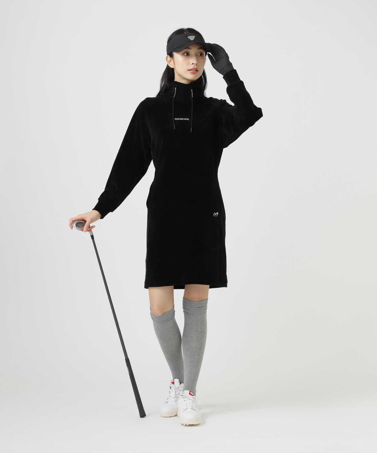 ベロアワンピース