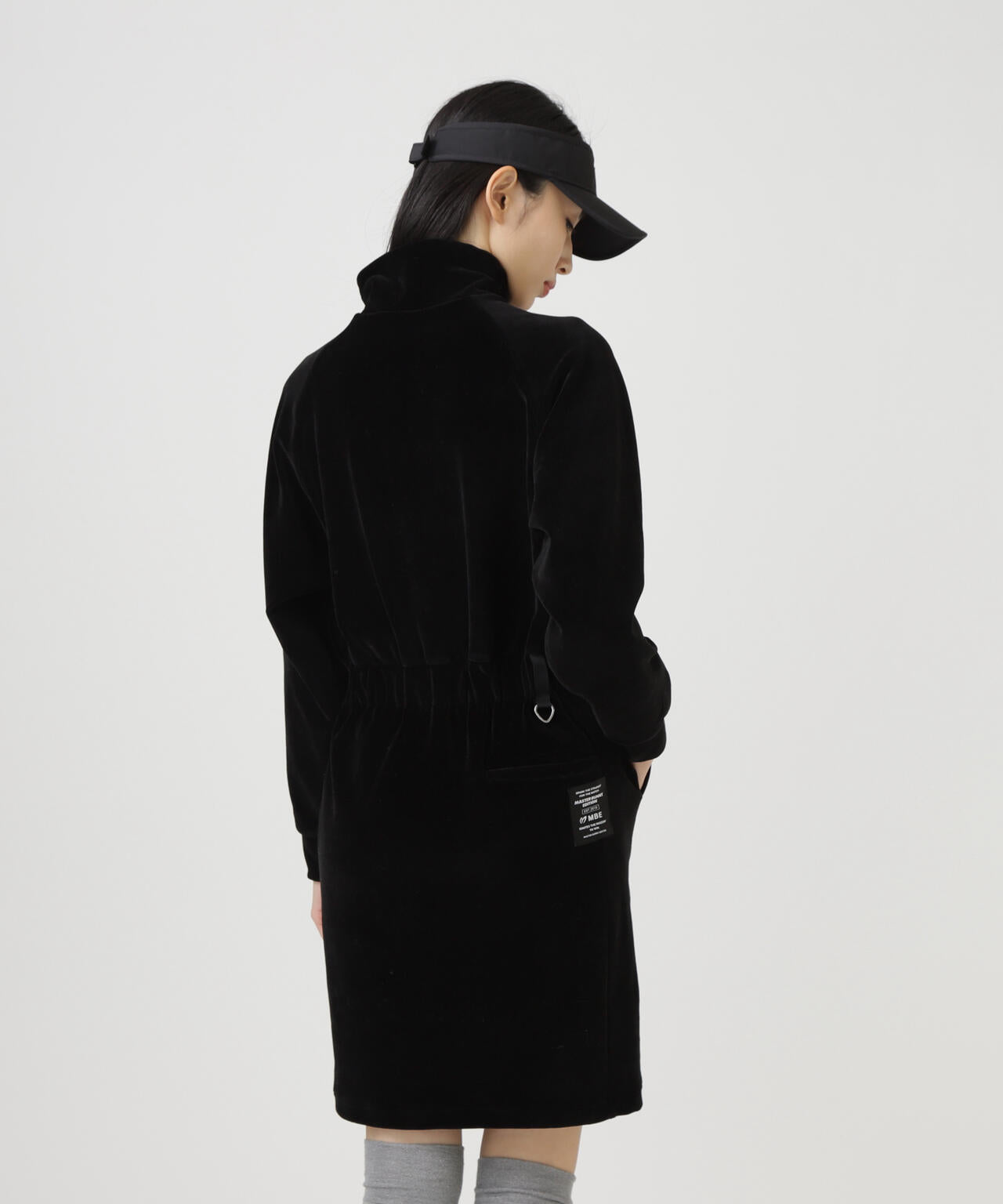 ベロアワンピース