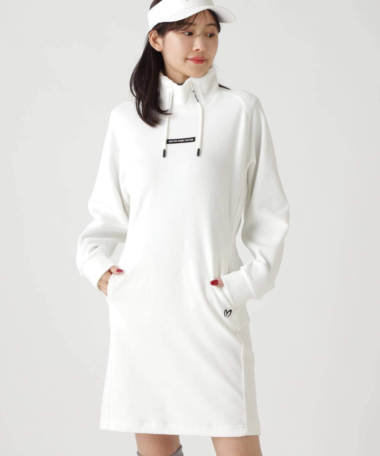 ベロアワンピース