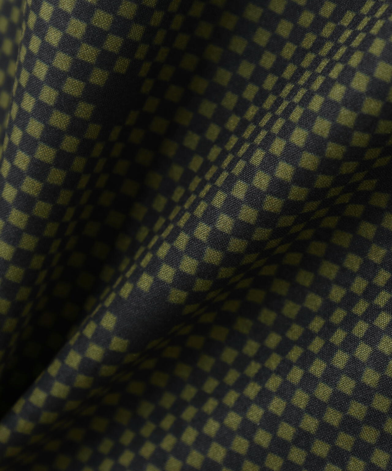 SPX×TEXBRIDプリント ハーフジップアップ スリーブレスワンピース