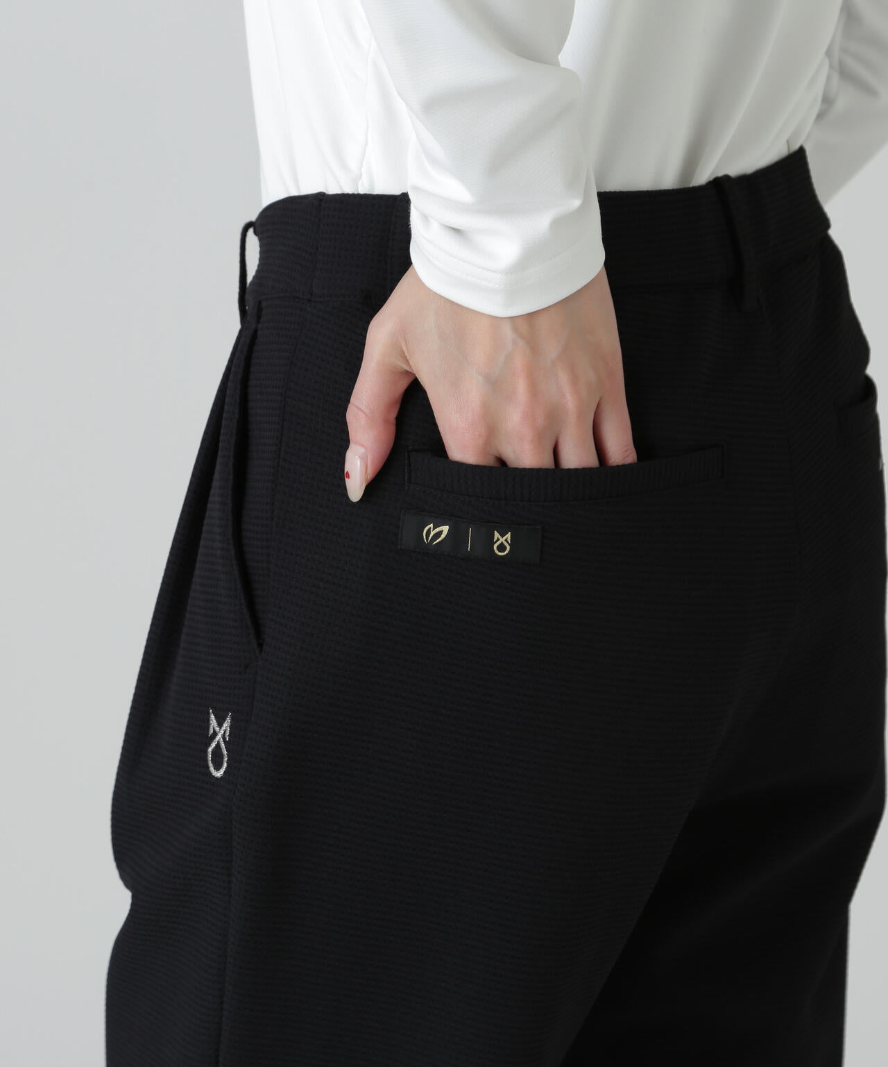 【上田桃子プロコラボカラーあり】ワッフルパンツ