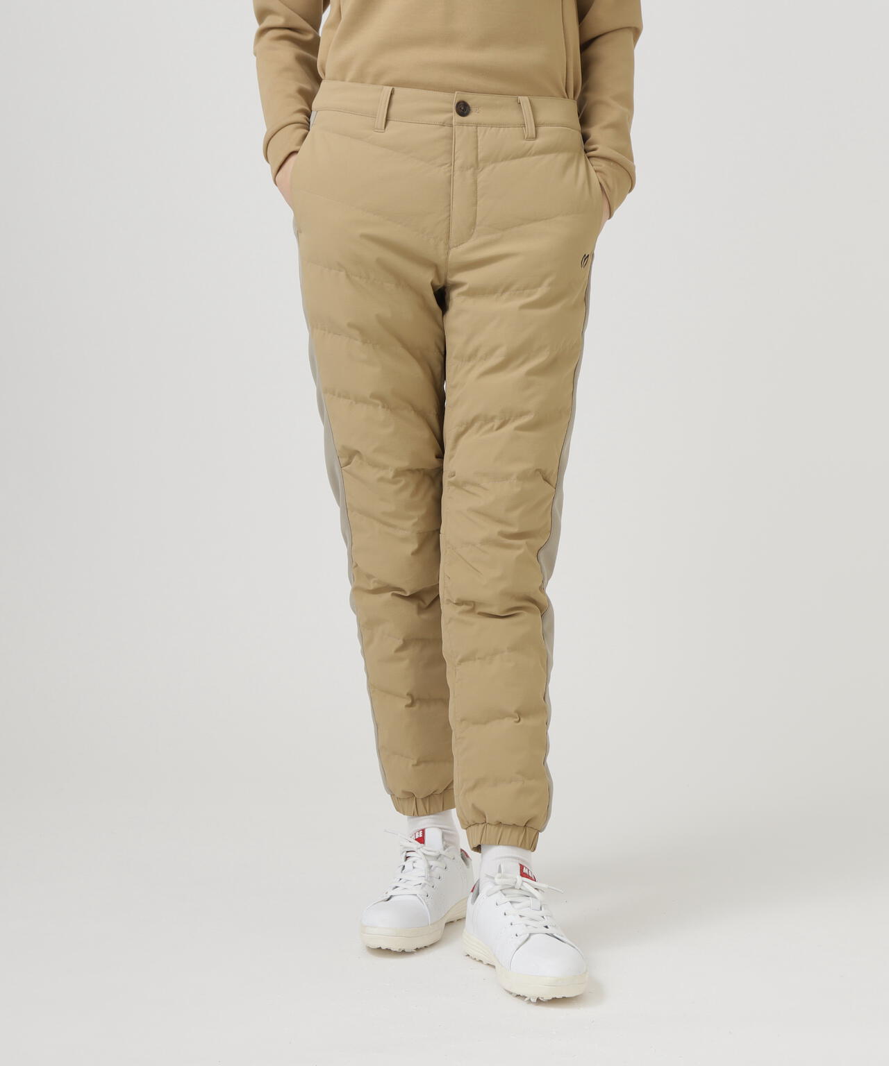 グログラン中綿ストレッチパンツ